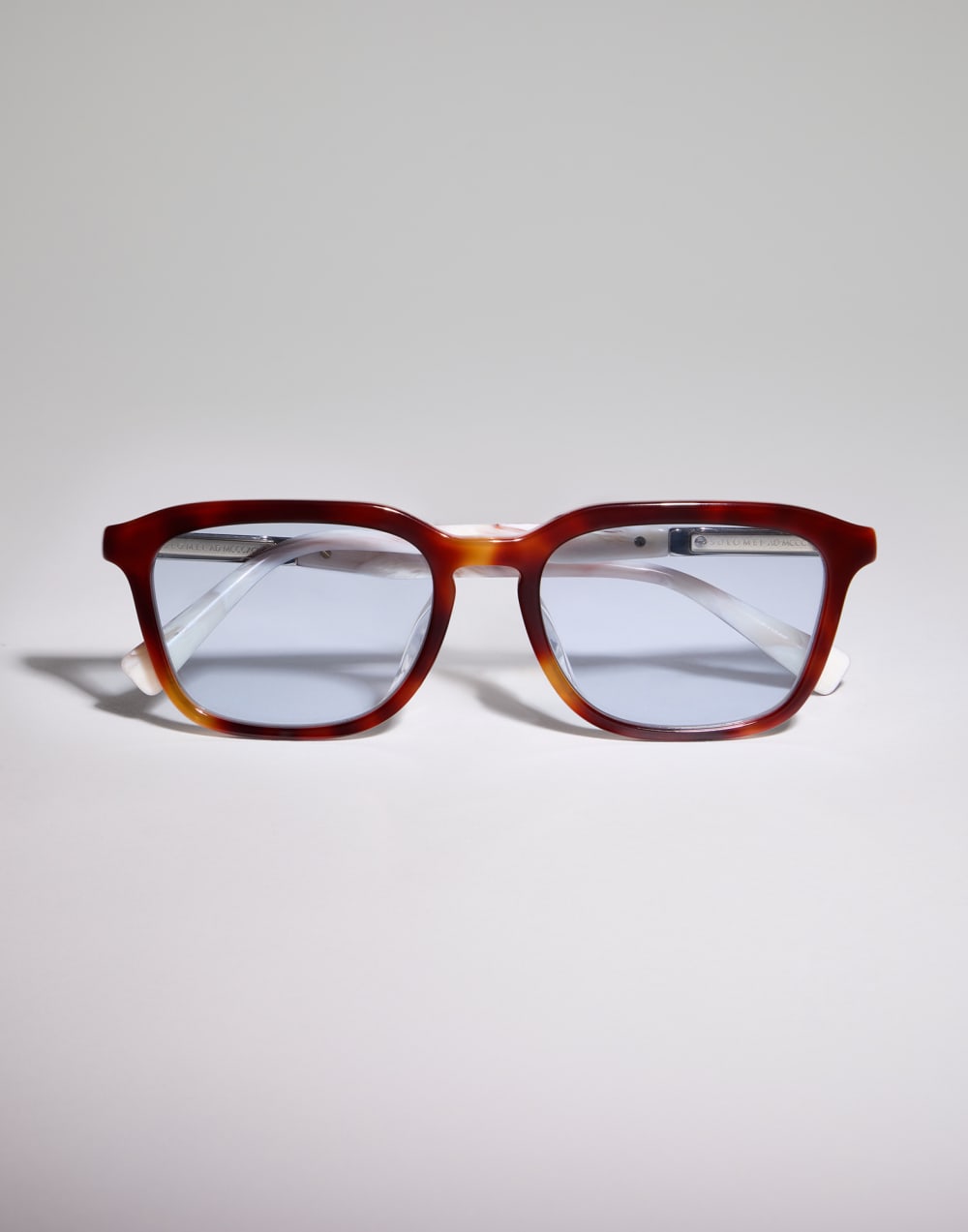 Rectangular acetate frame Havana / Panama Eyewear - Brunello Cucinelli