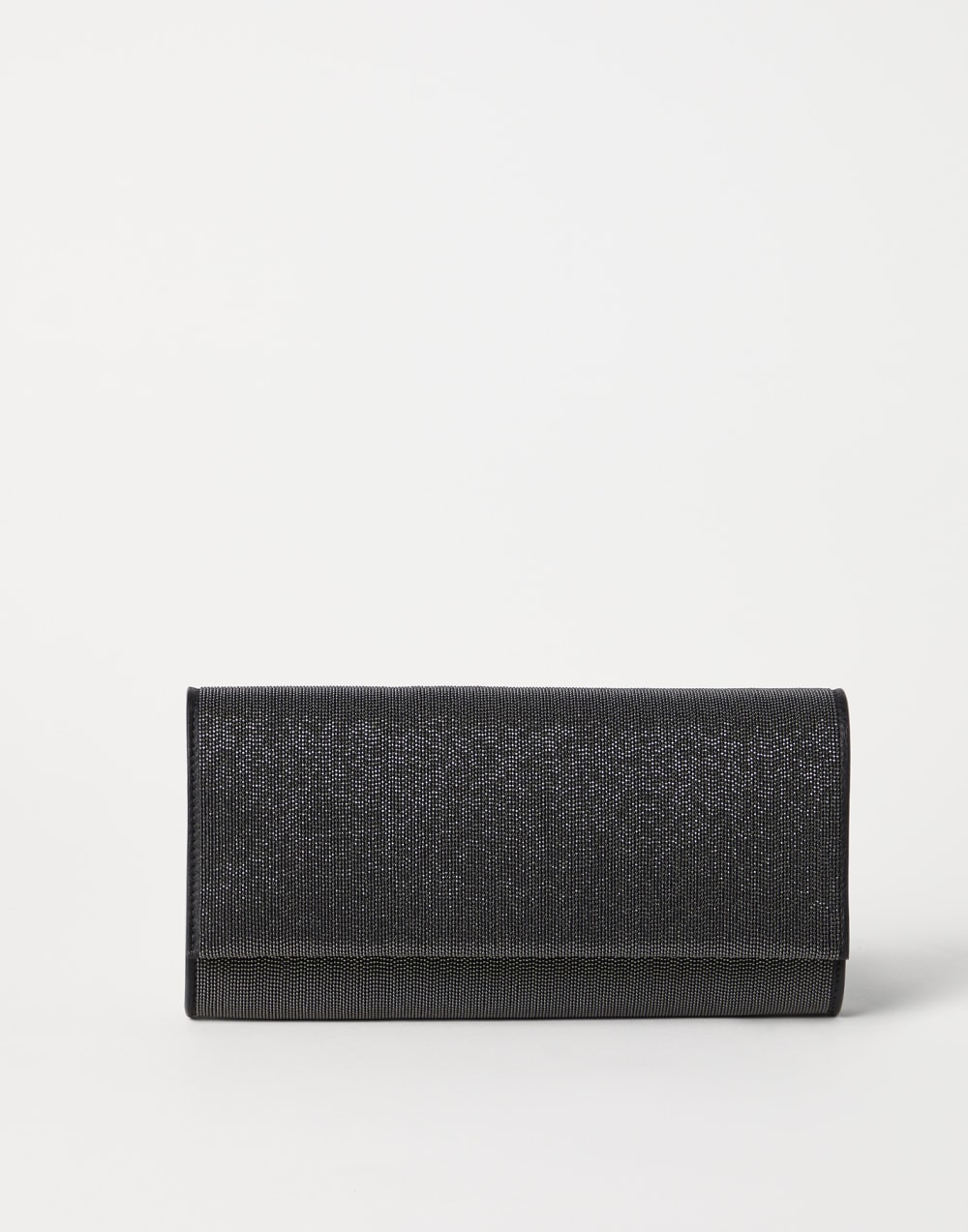 Precious clutch Lignite Grey Woman - Brunello Cucinelli
