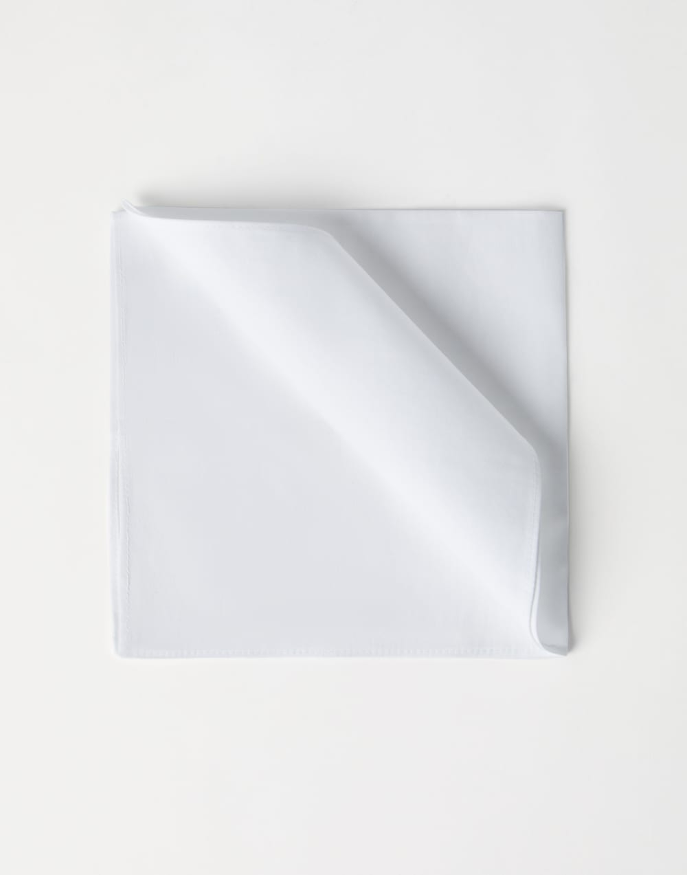 Tuxedo pocket square White Man - Brunello Cucinelli