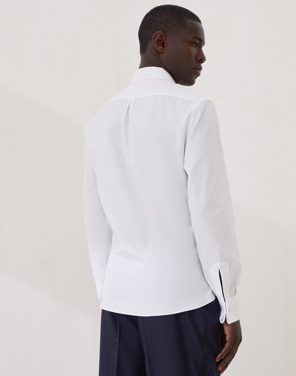 Chemise pour smoking avec plissé Blanc Homme - Brunello Cucinelli