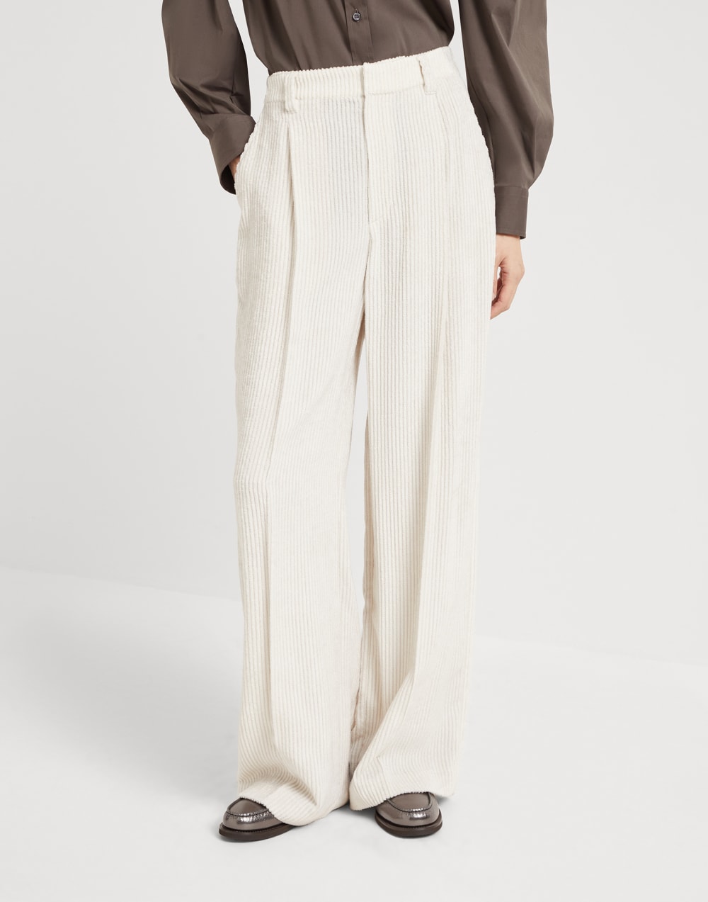 Sartorial track trousers Butter Woman - Brunello Cucinelli