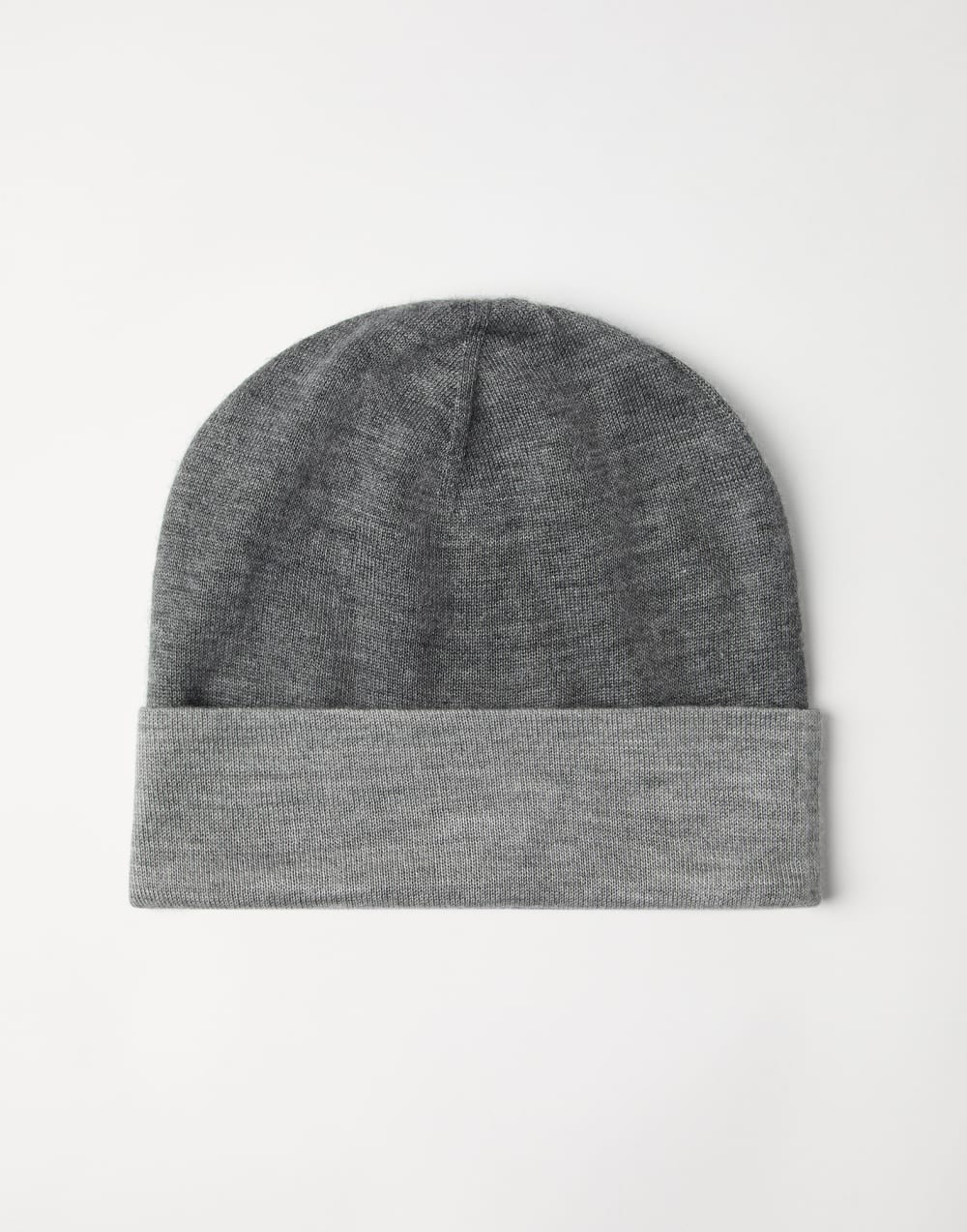 Cashmere and silk beanie Dark Grey Man - Brunello Cucinelli