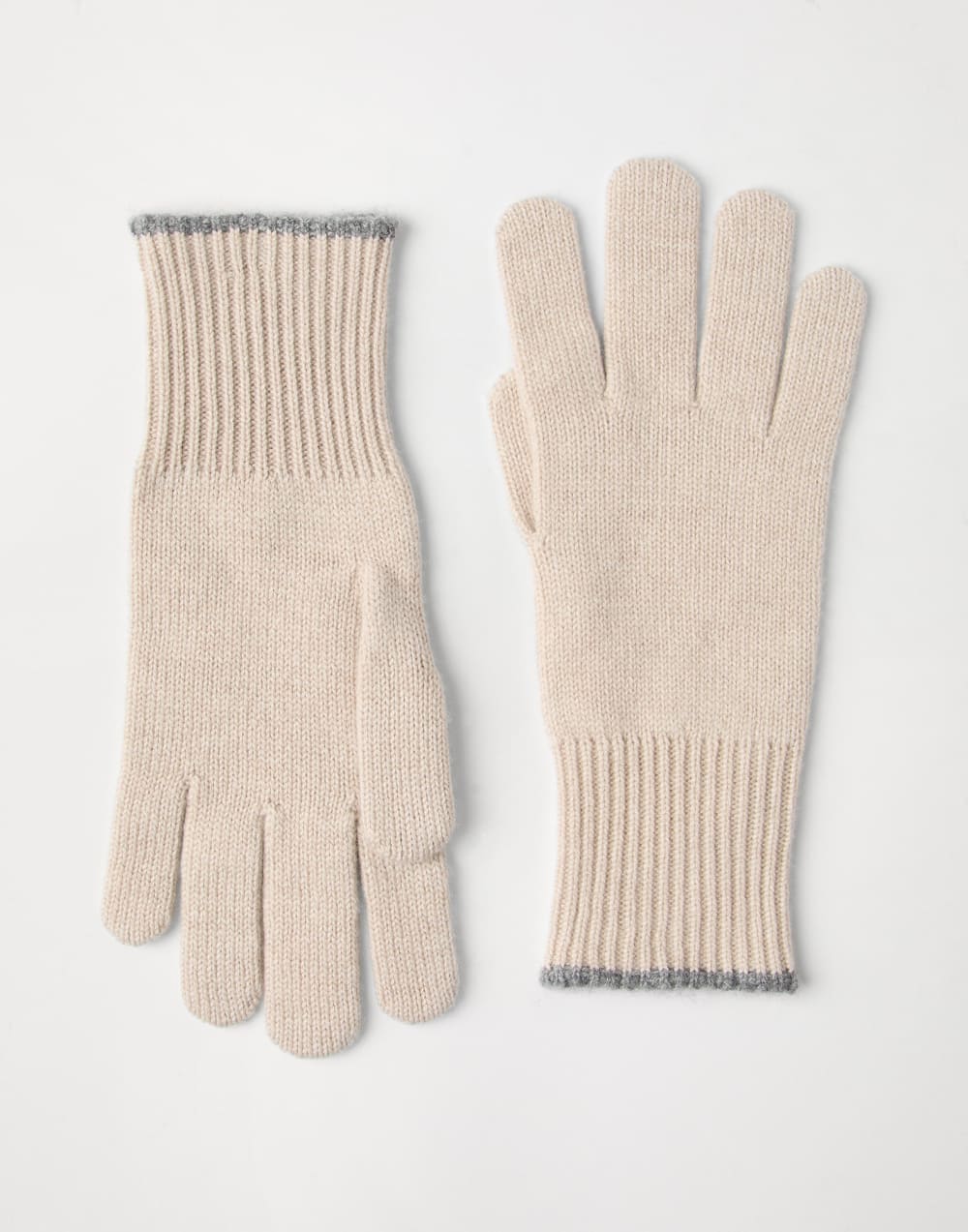 Knit gloves Sand Man - Brunello Cucinelli