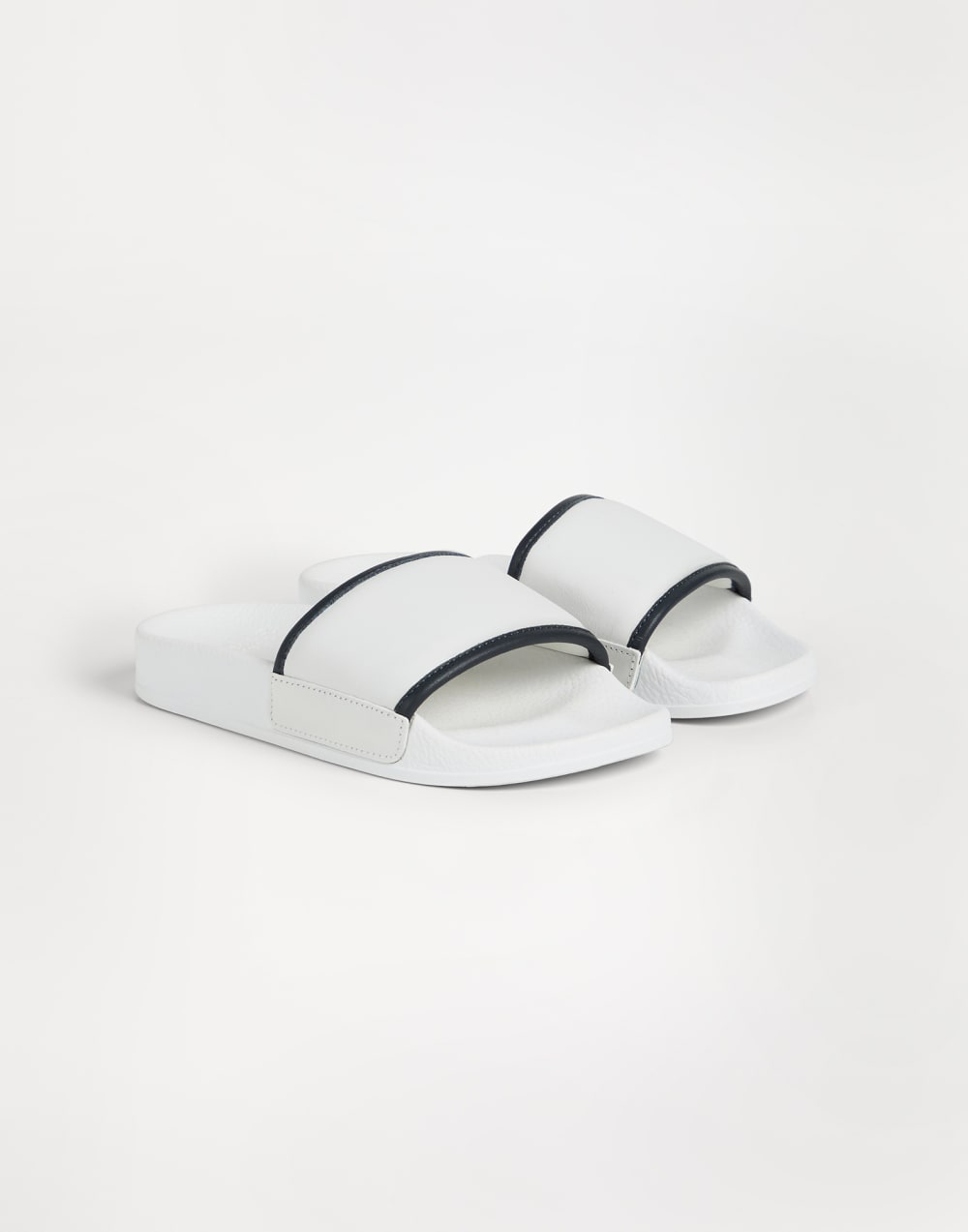Calfskin slides White Girls - Brunello Cucinelli
