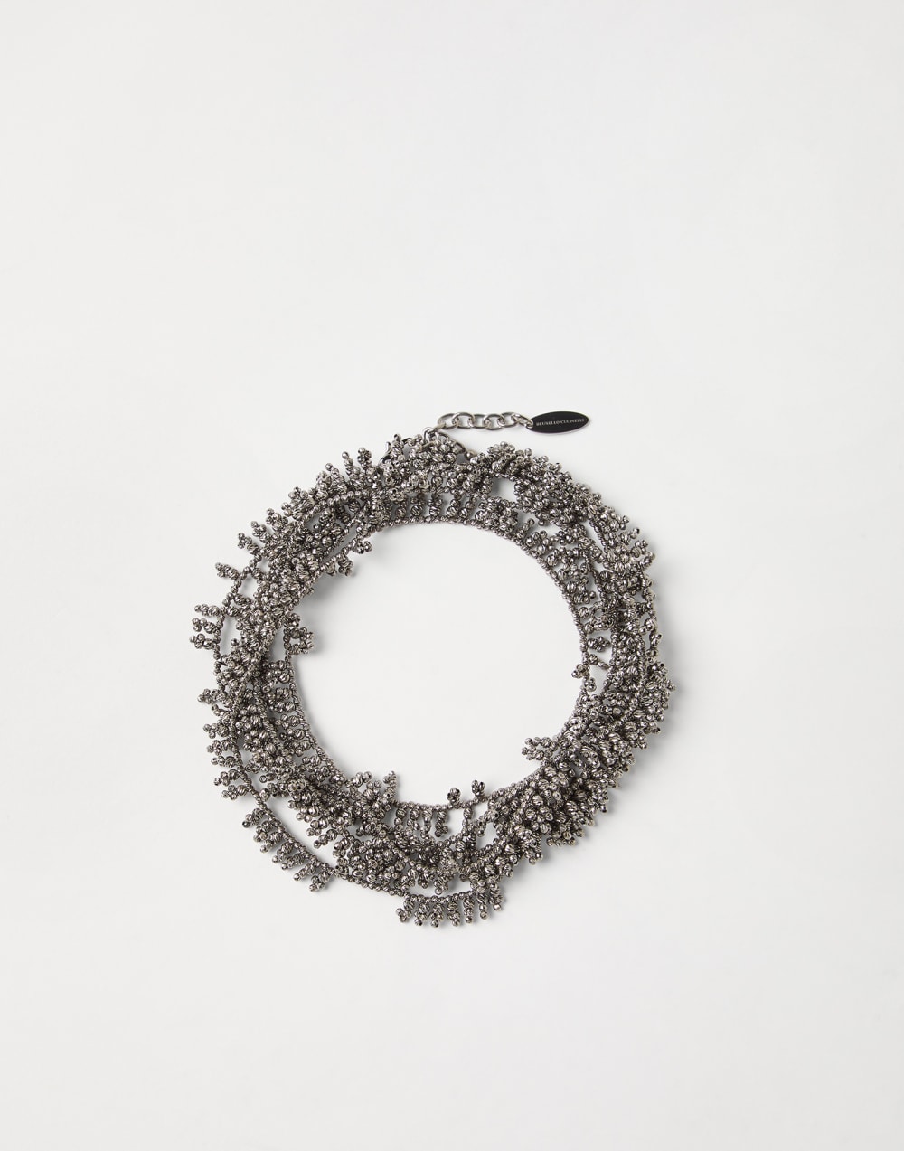 Браслет Knotted Серебристый Женщина - Brunello Cucinelli