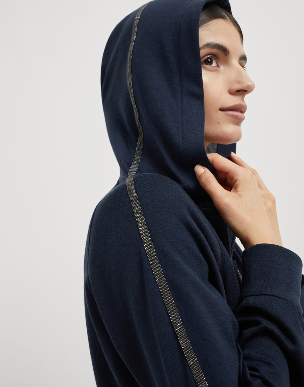 Interlock sweatshirt Night Woman - Brunello Cucinelli