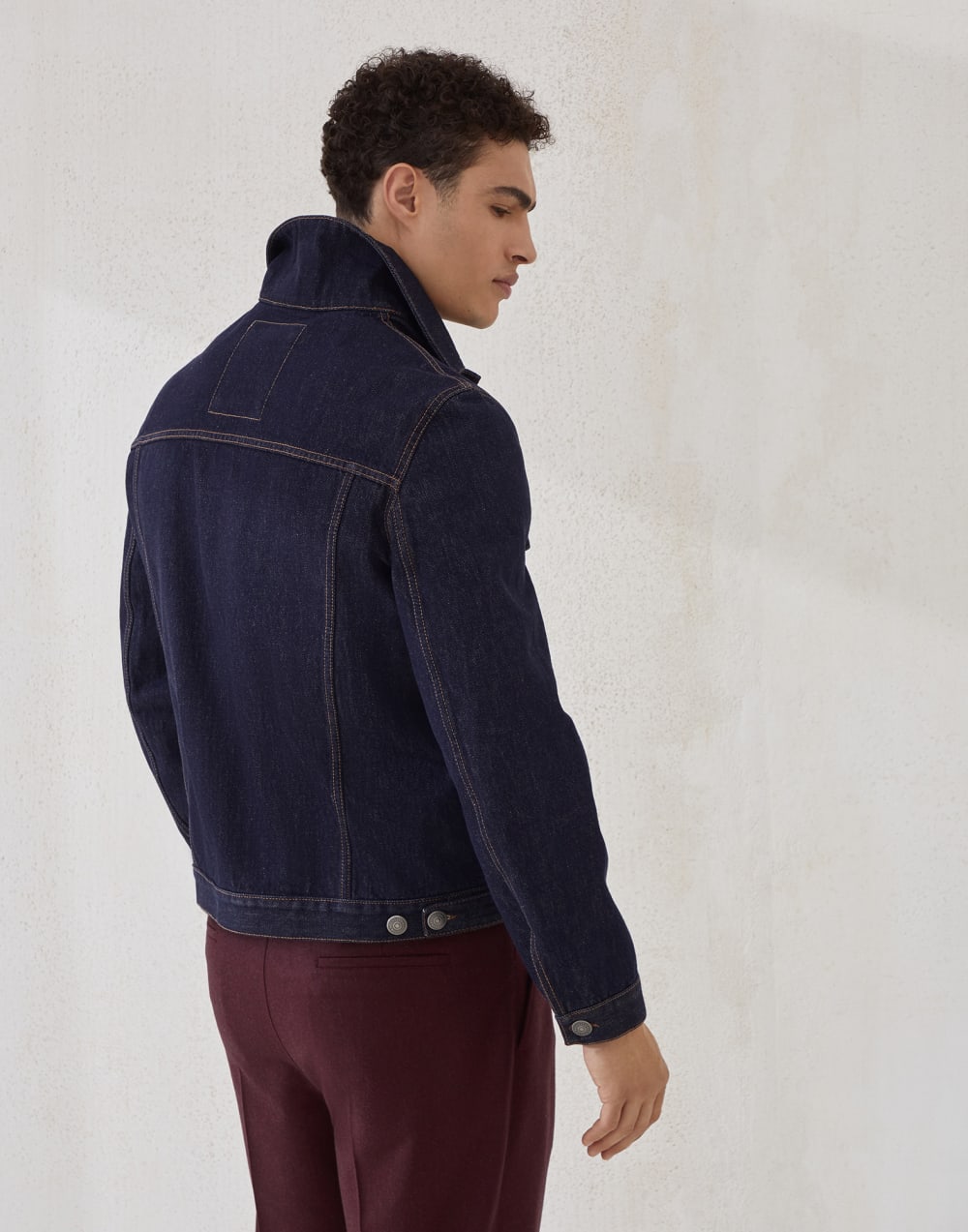 Four-pocket jacket Dark Denim Man - Brunello Cucinelli