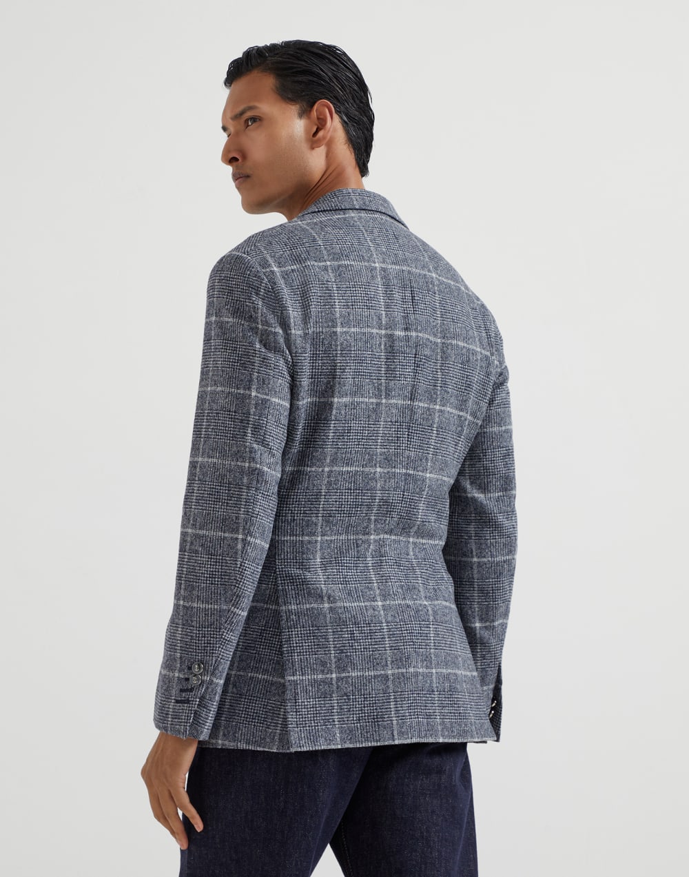 Deconstructed Cavallo blazer Denim Man - Brunello Cucinelli