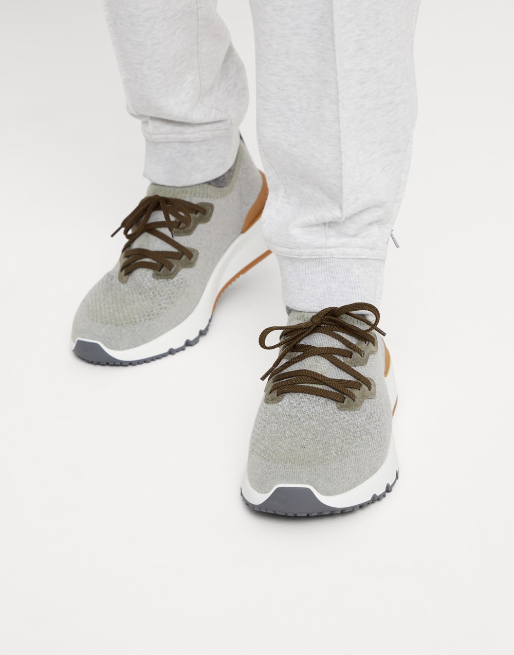 Knit runners Military Man - Brunello Cucinelli
