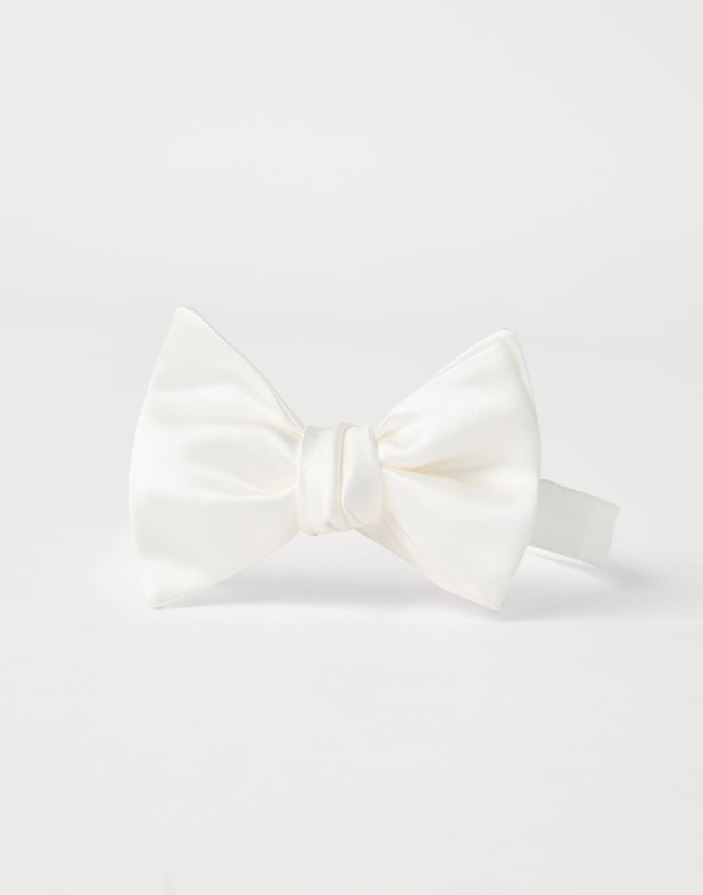 Satin bowtie White Man - Brunello Cucinelli