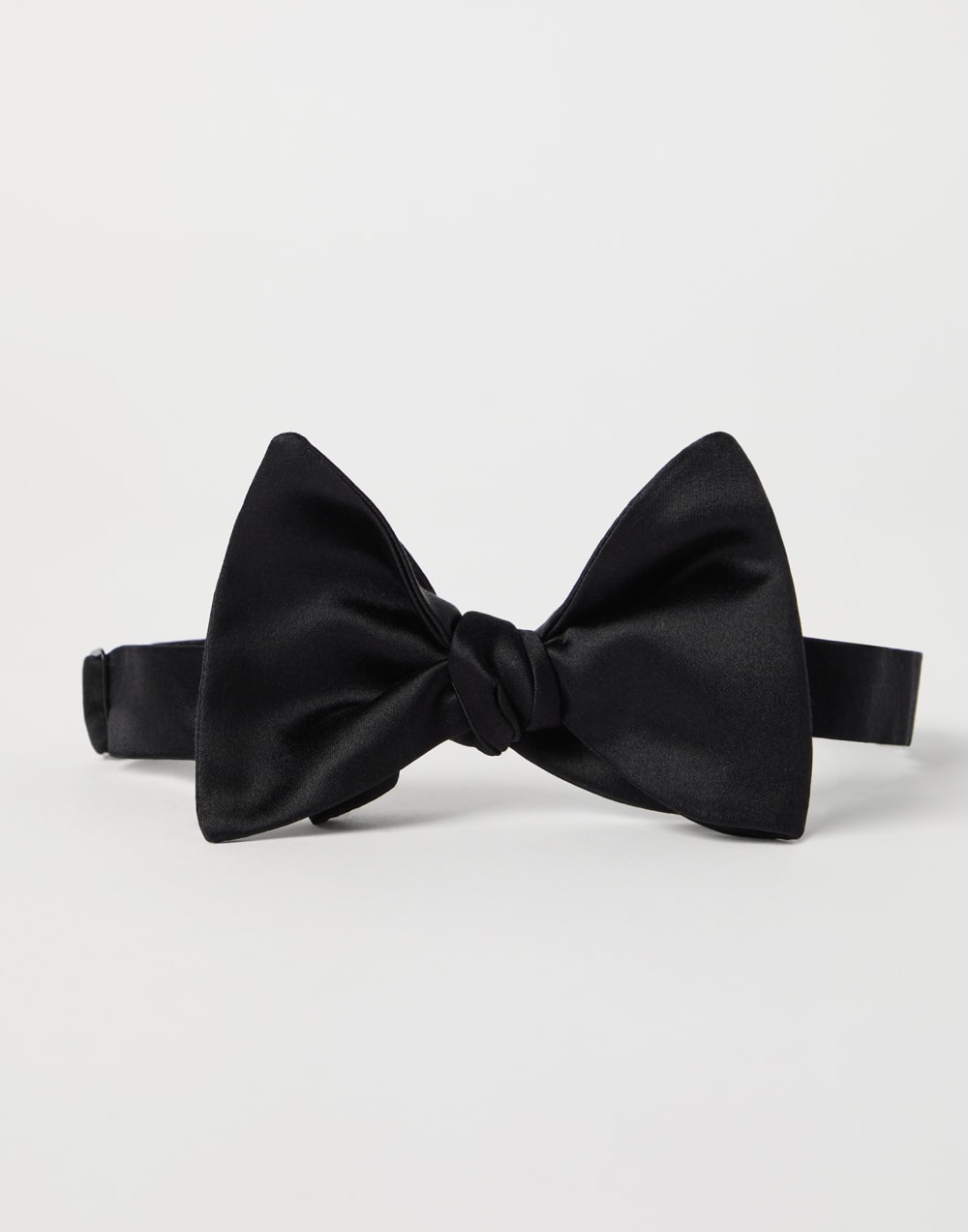 五枚缎领结 黑色 男款 - Brunello Cucinelli