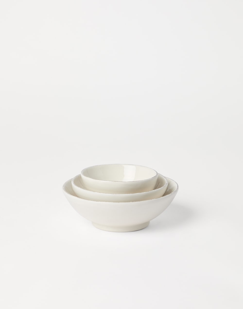 Bowl set Milk Lifestyle - Brunello Cucinelli