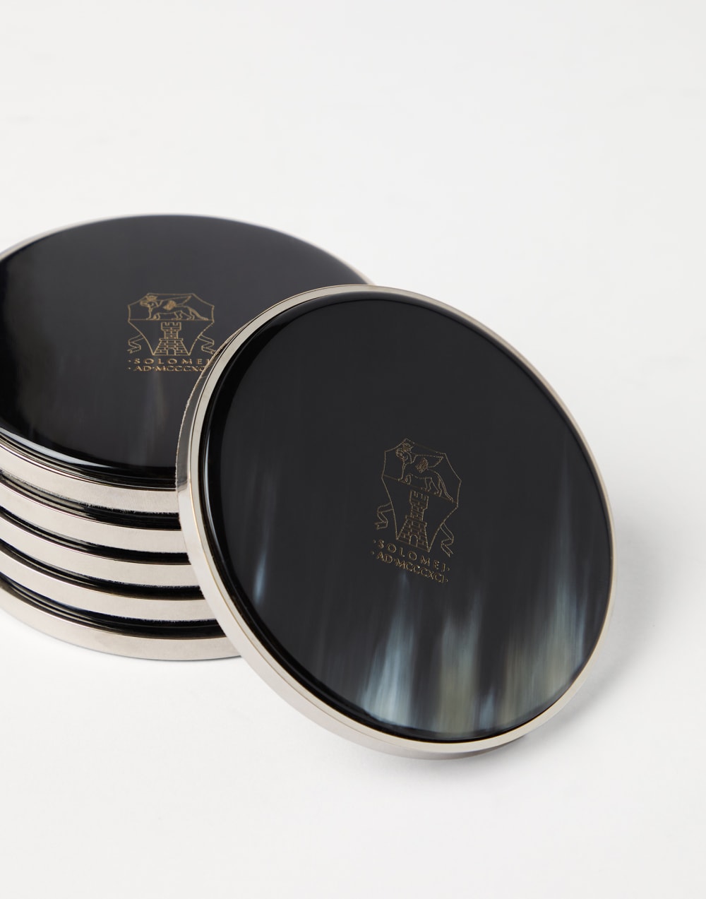 Set de posavasos Negro Lifestyle - Brunello Cucinelli