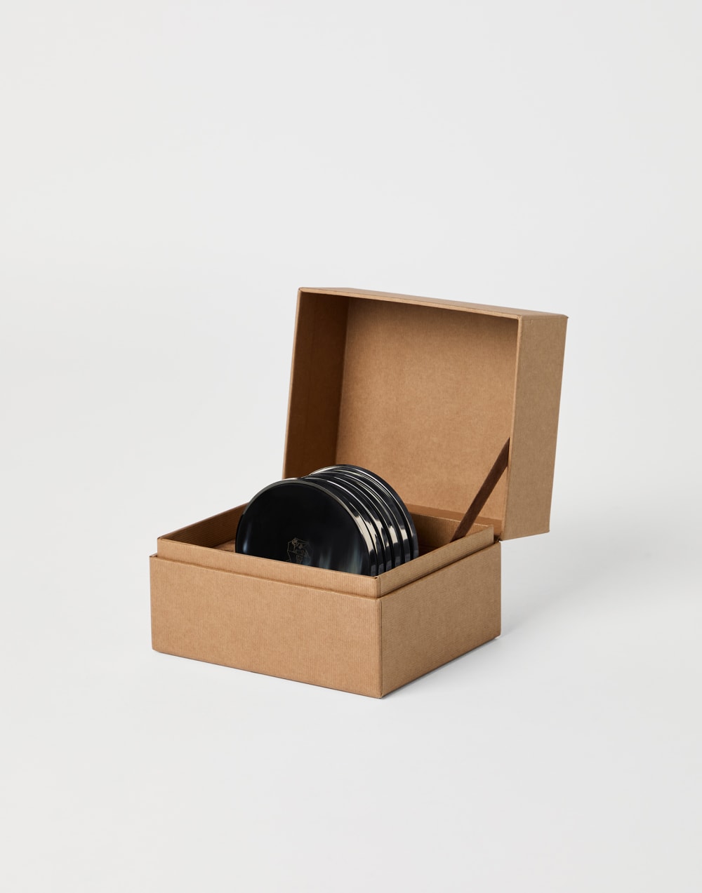 Set de posavasos Negro Lifestyle - Brunello Cucinelli