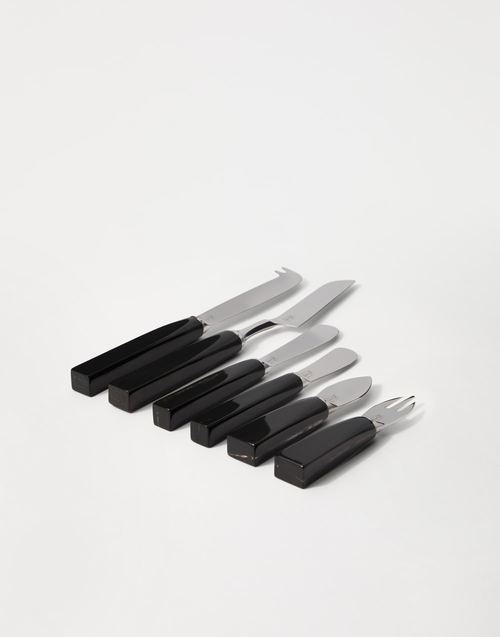 Set of cheese utensils Black Lifestyle - Brunello Cucinelli