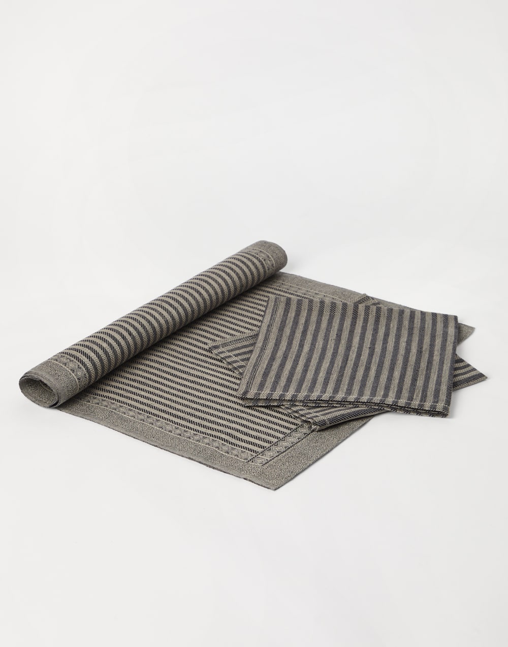 Runner and napkins set Lessivè Lifestyle - Brunello Cucinelli