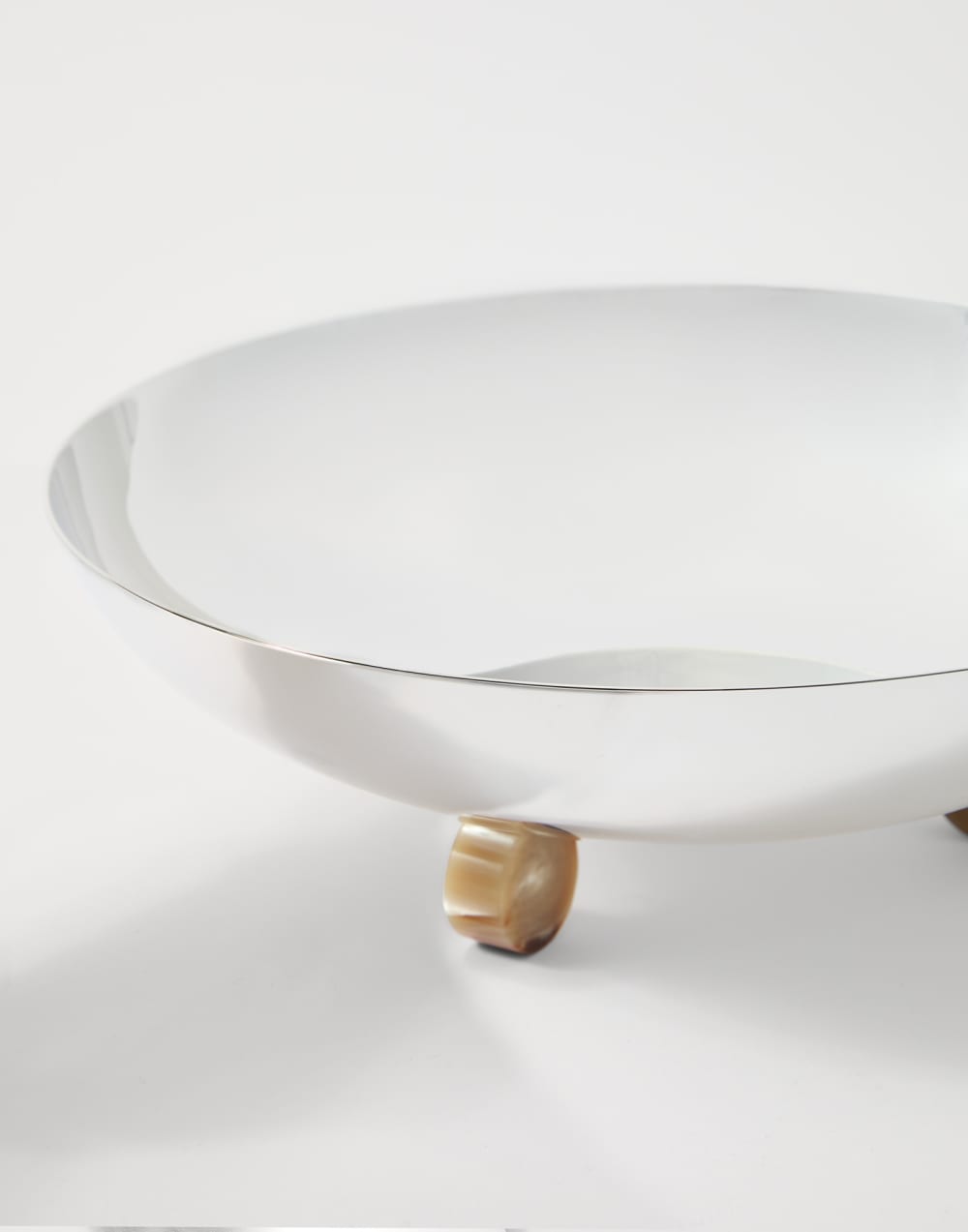 镀银钢制碗 灰色 生活风格 - Brunello Cucinelli