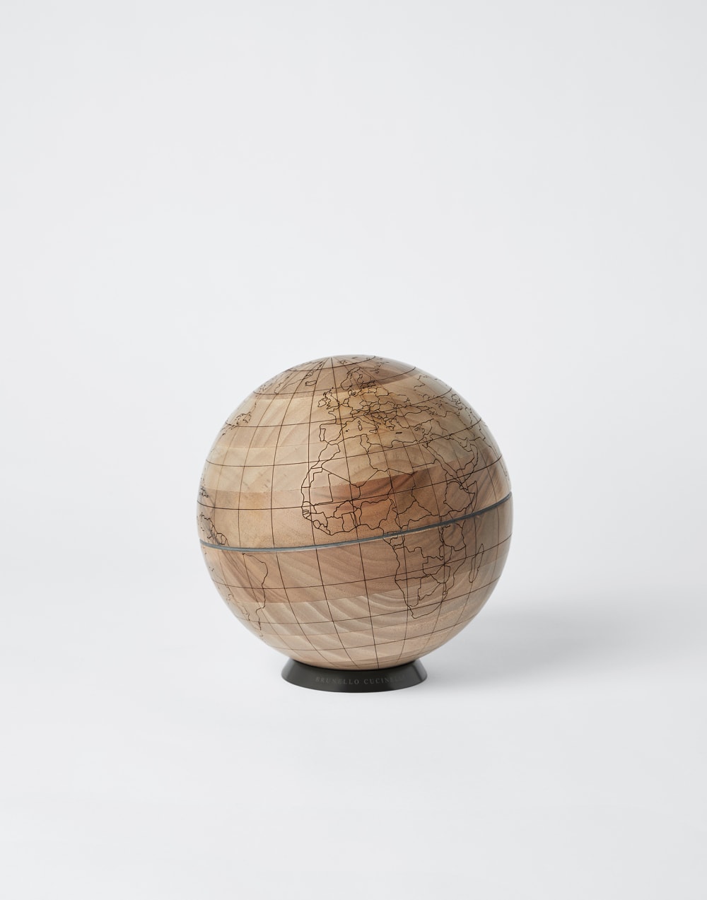 Wood globe Brown Lifestyle - Brunello Cucinelli