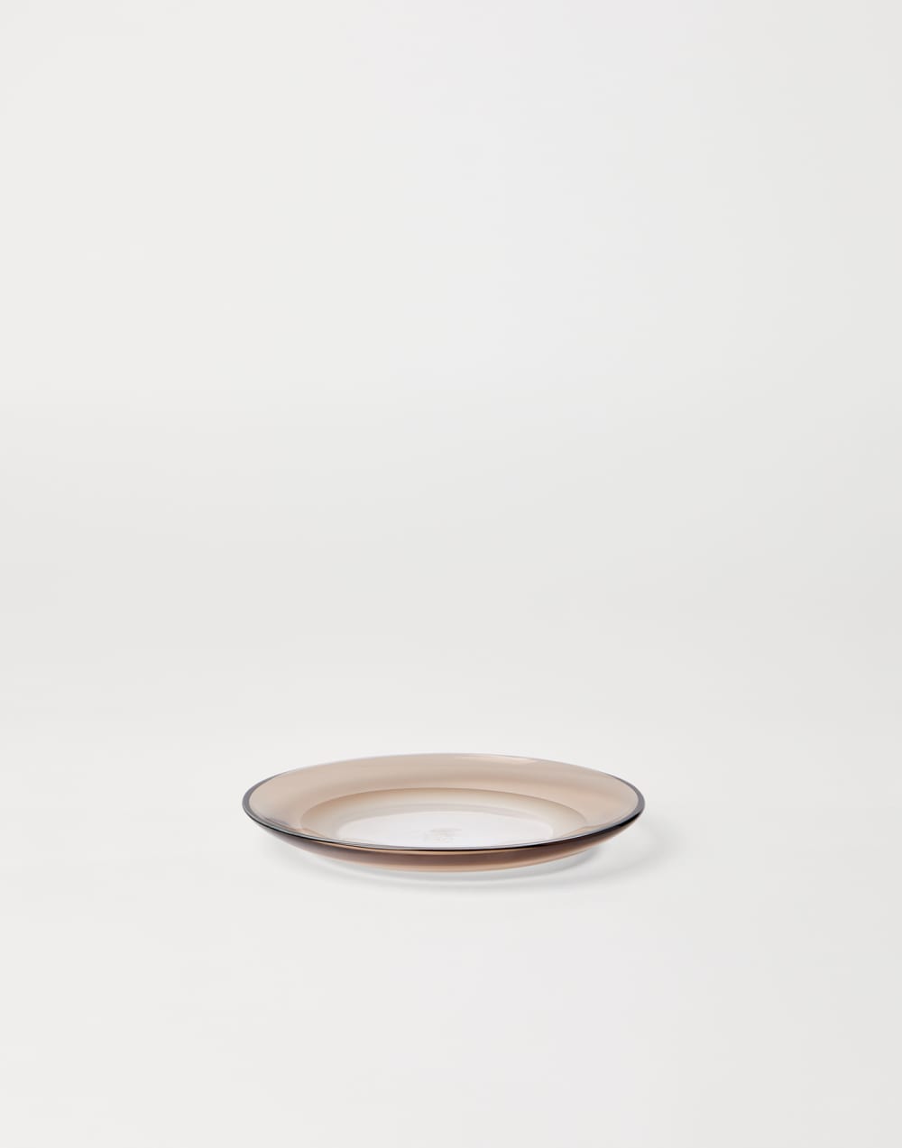 Тарелка для хлеба из муранского стекла Натуральный Стиль жизни - Brunello Cucinelli