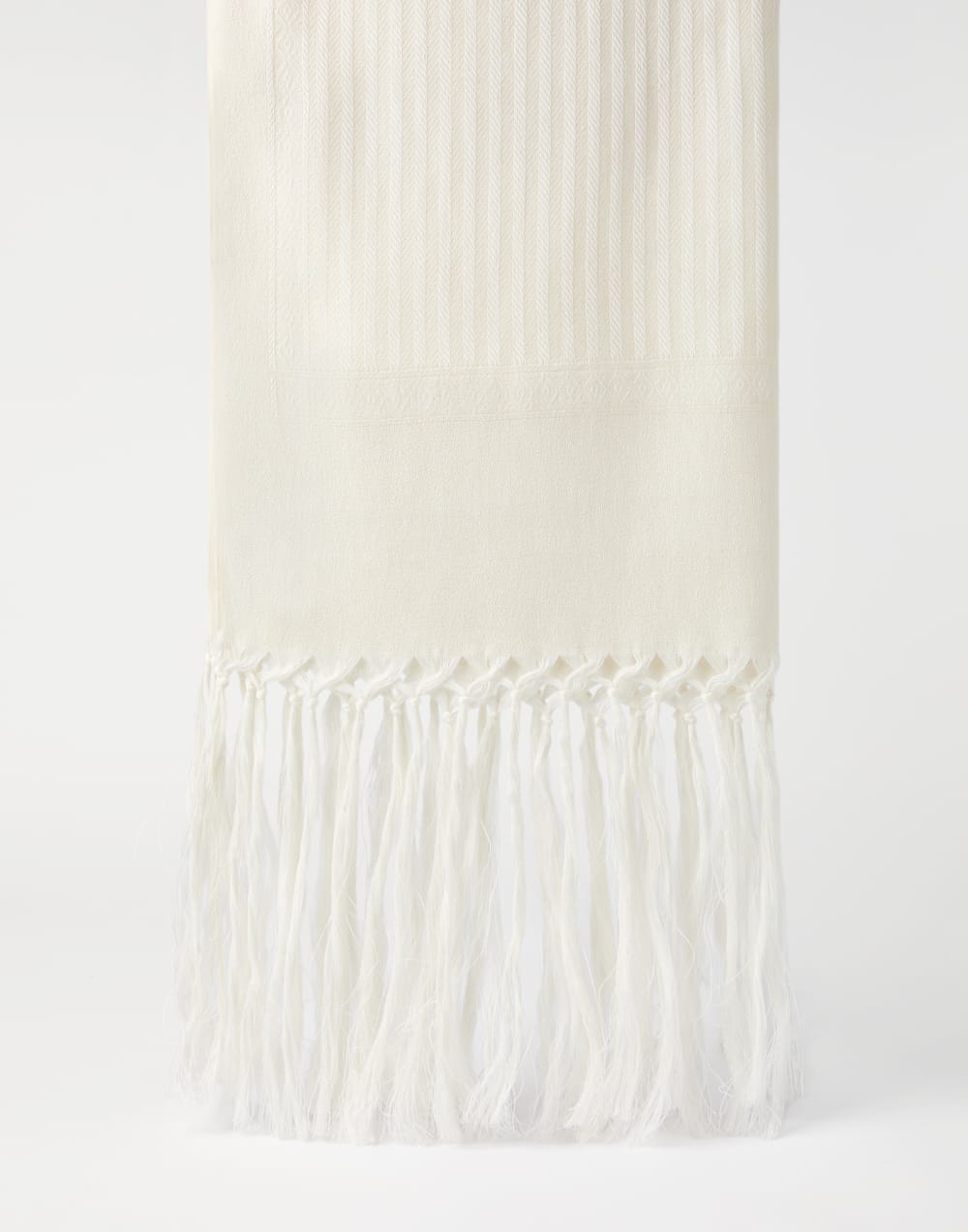 Полотенце в елочку Белый Стиль жизни - Brunello Cucinelli