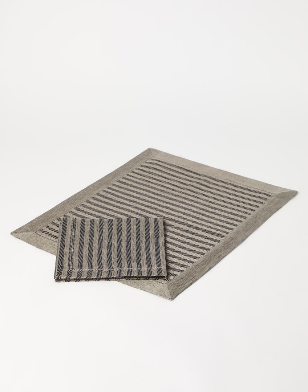Placemat and napkin set Lessivè Lifestyle - Brunello Cucinelli