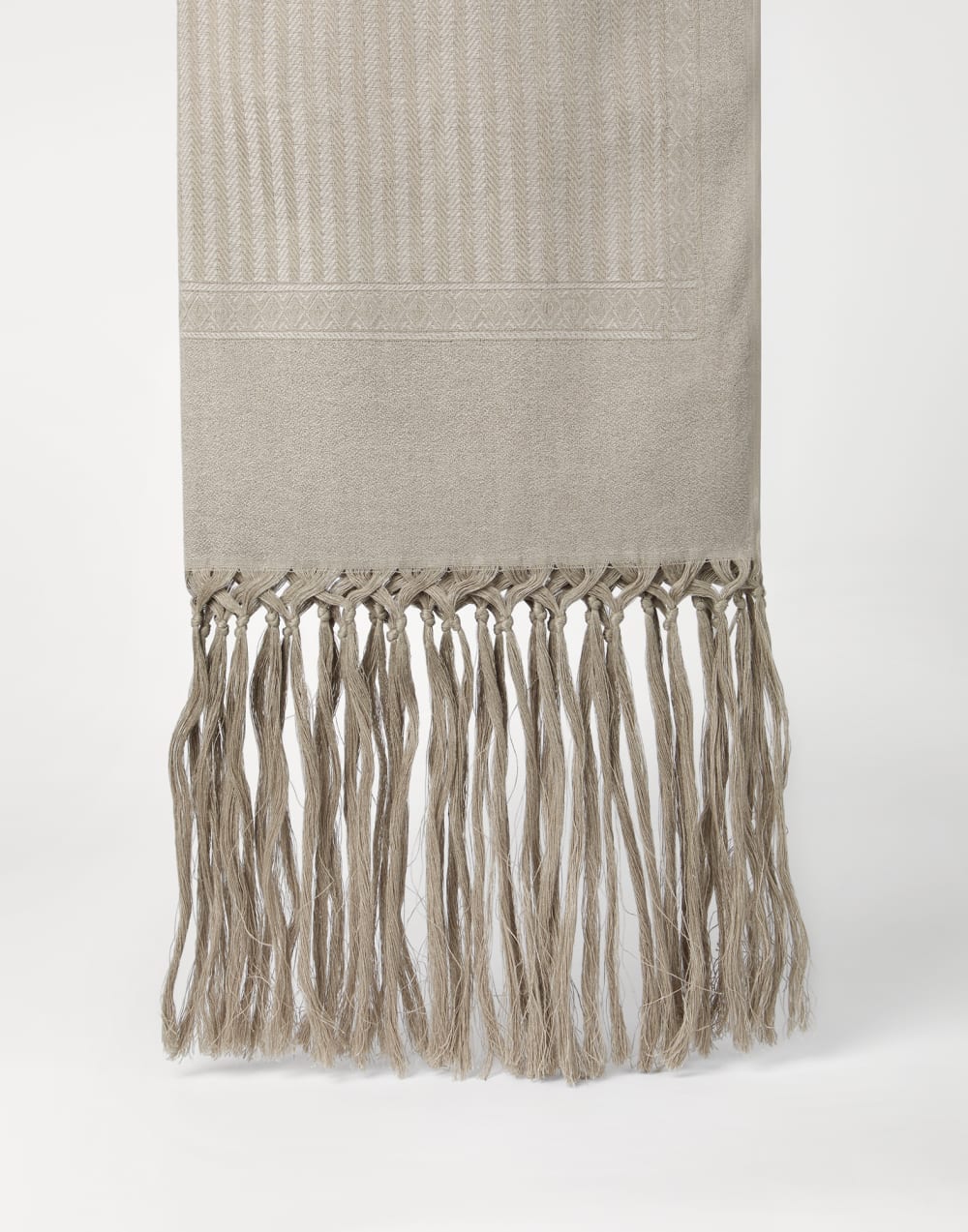 Chevron towel Lessivè Lifestyle - Brunello Cucinelli