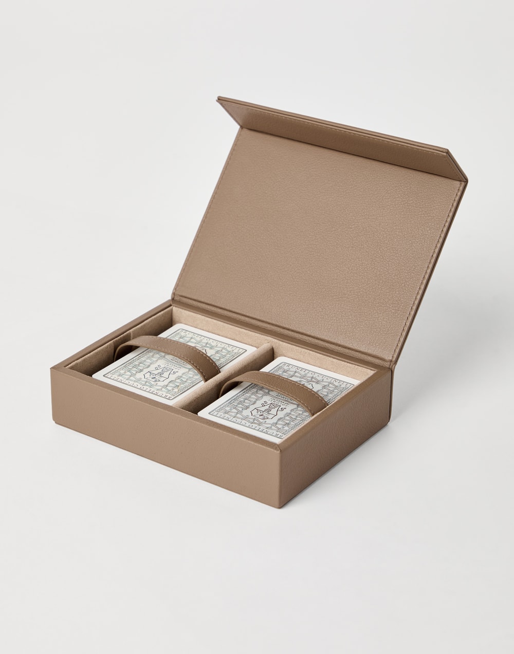 游戏牌及收纳盒 巴拿马色 生活风格 - Brunello Cucinelli