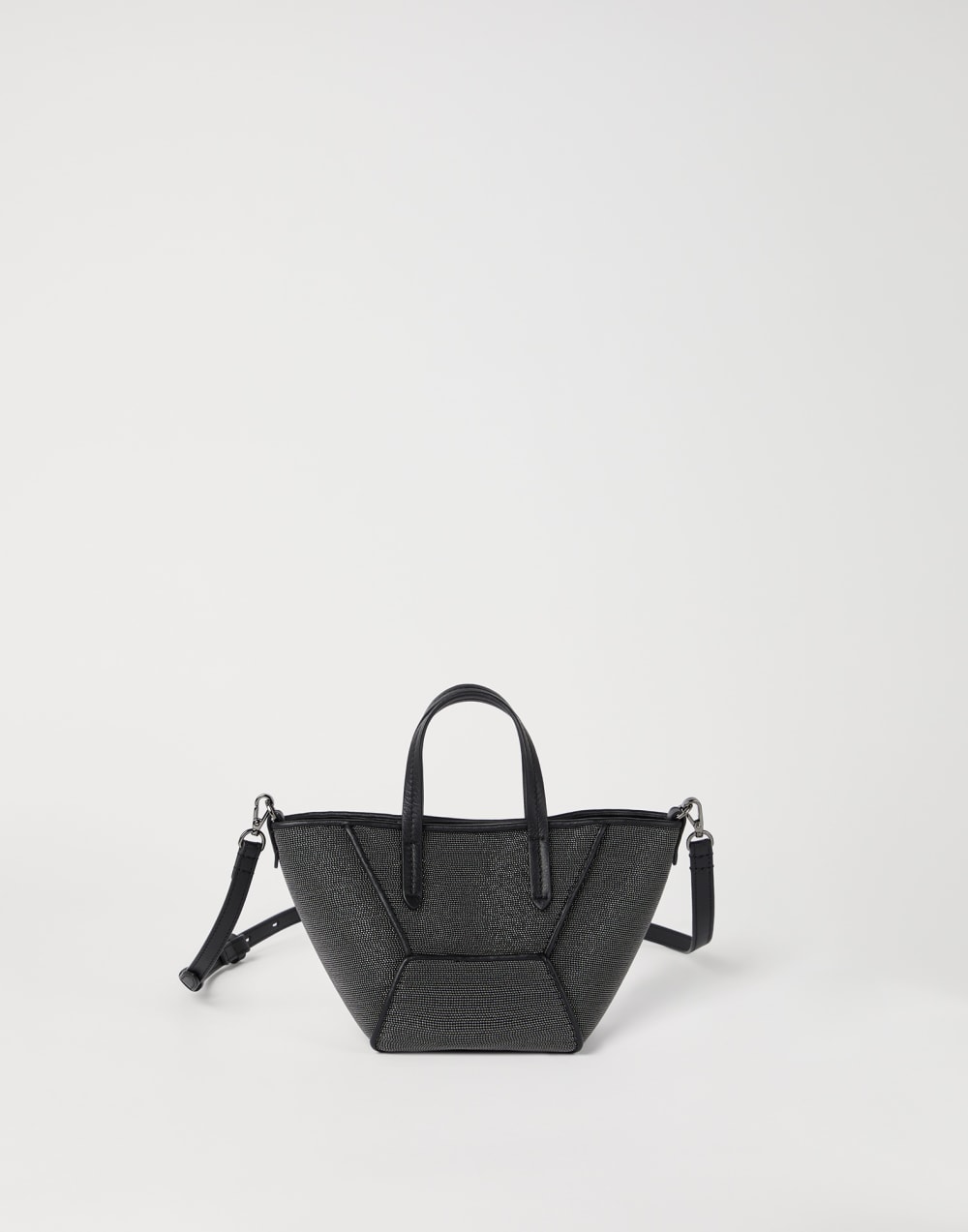 Precious BC Duo mini bag Black Woman - Brunello Cucinelli