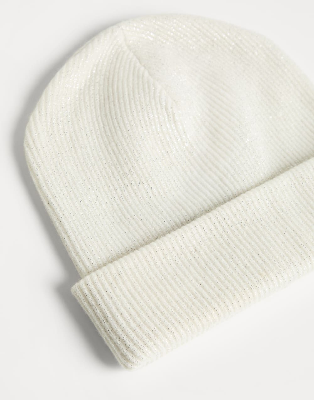 羊绒罗纹编织帽 白色 女童 - Brunello Cucinelli