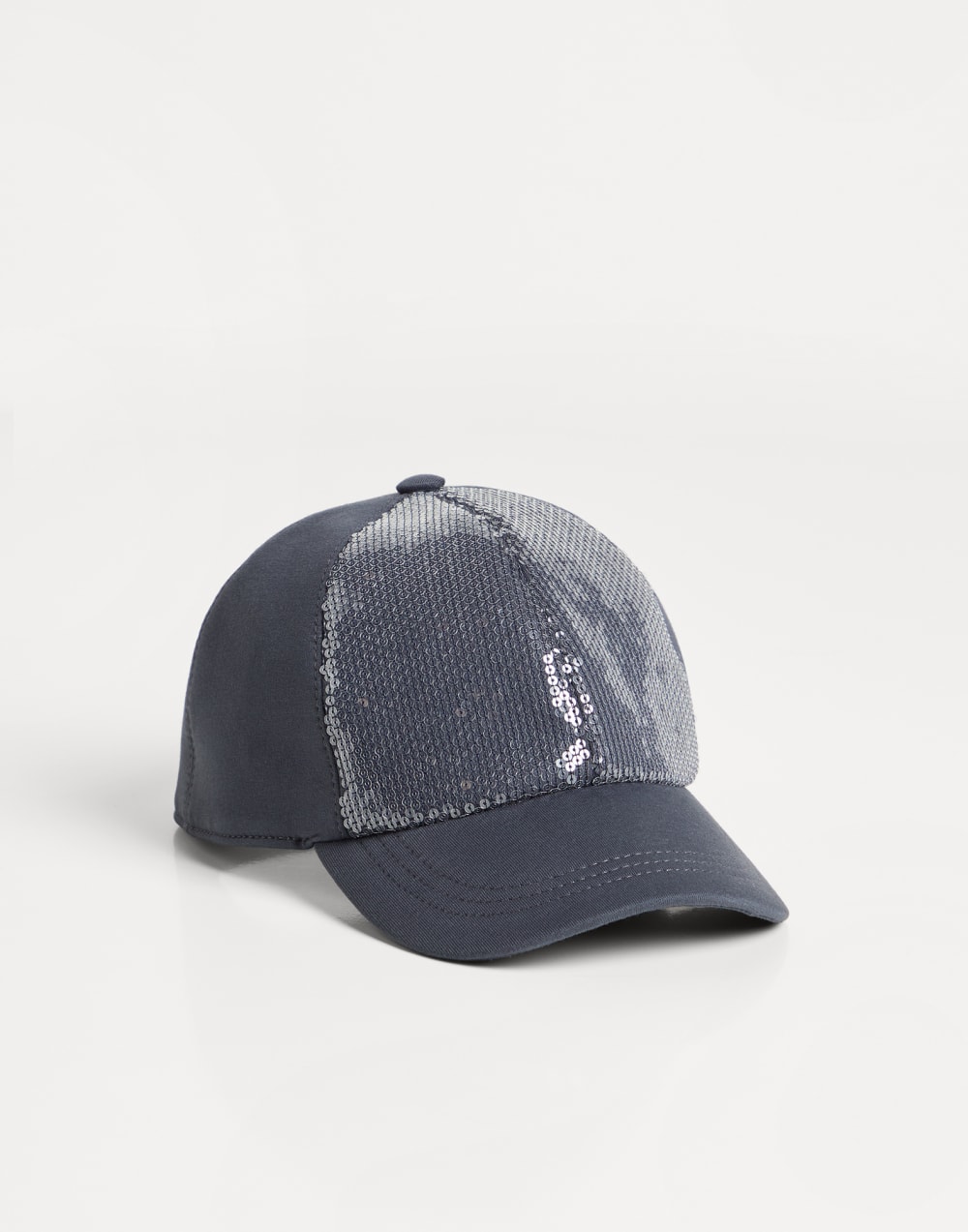 Baseball cap with embroidery Blue Girls - Brunello Cucinelli