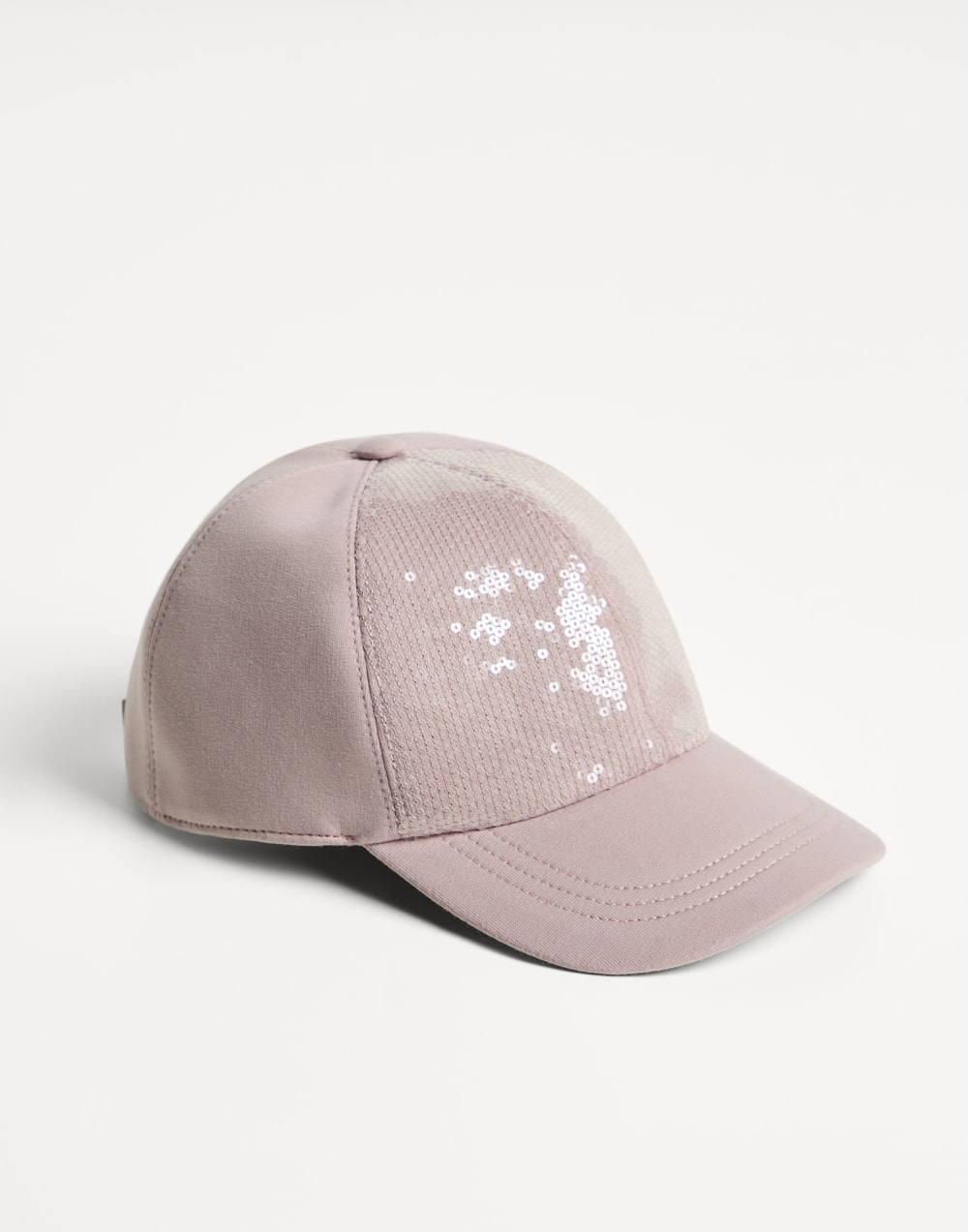 Baseball cap with embroidery Pink Girls - Brunello Cucinelli