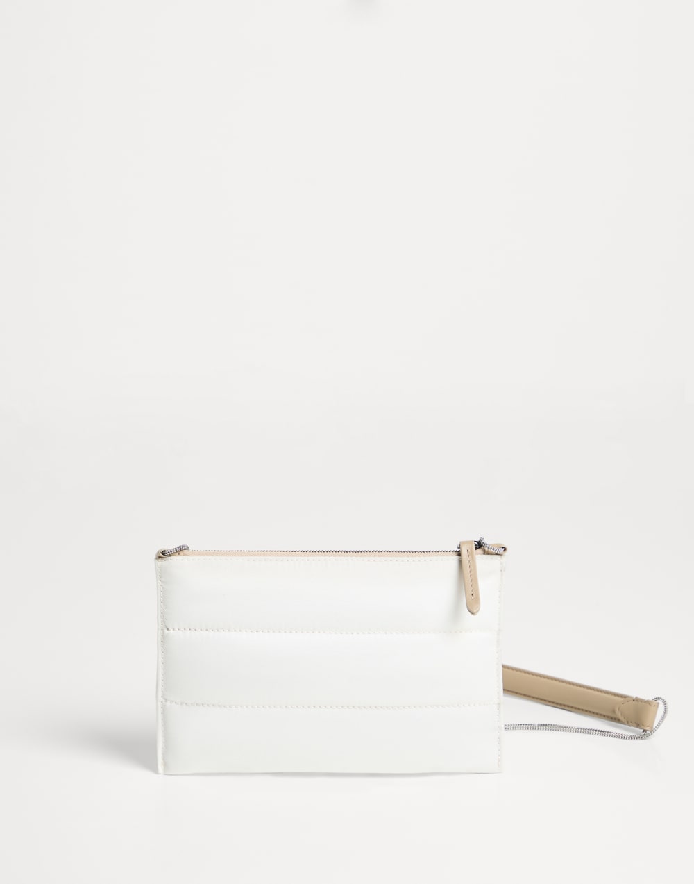 尼龙绗缝背包 白色 女童 - Brunello Cucinelli