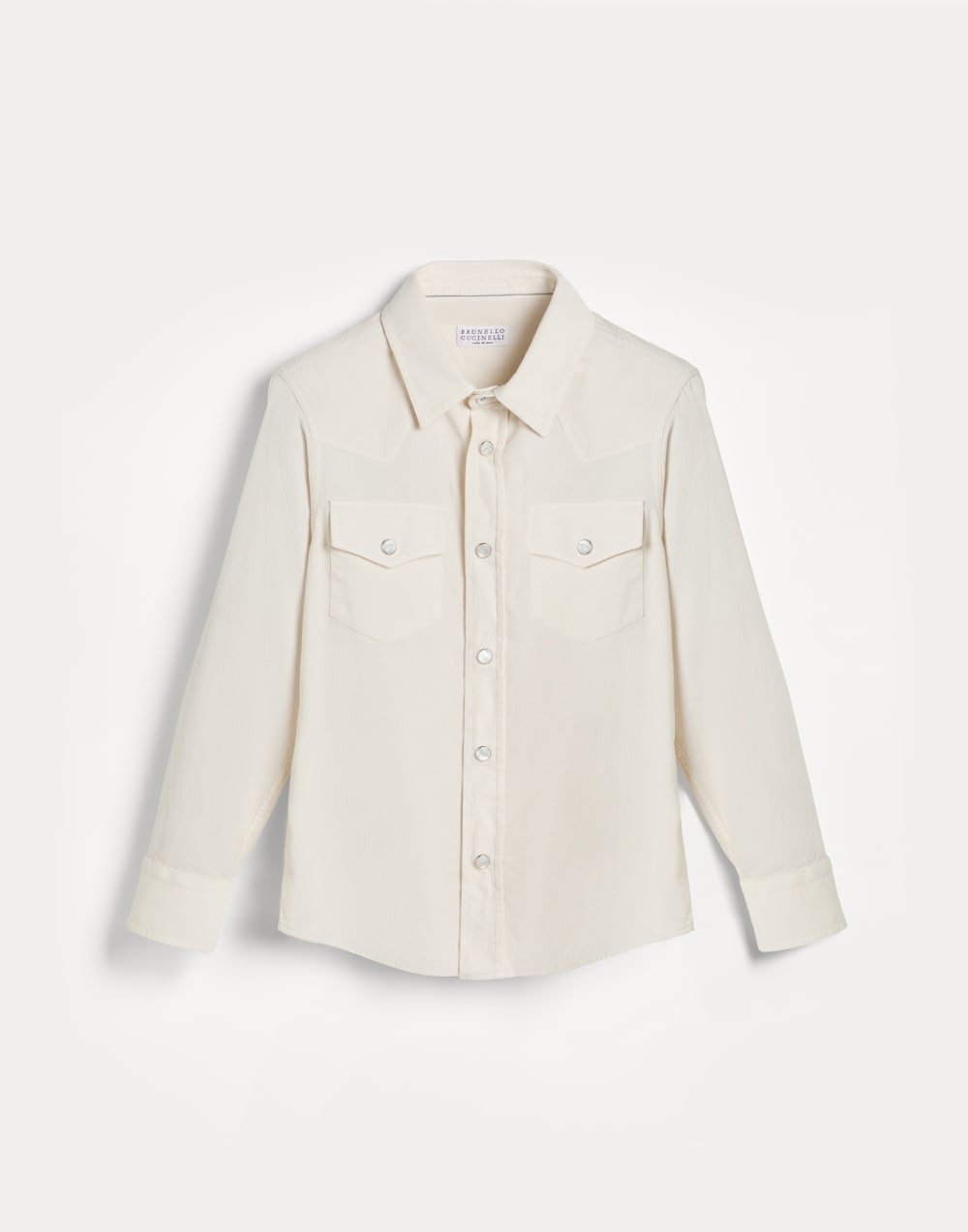 Corduroy shirt Panama Boys - Brunello Cucinelli