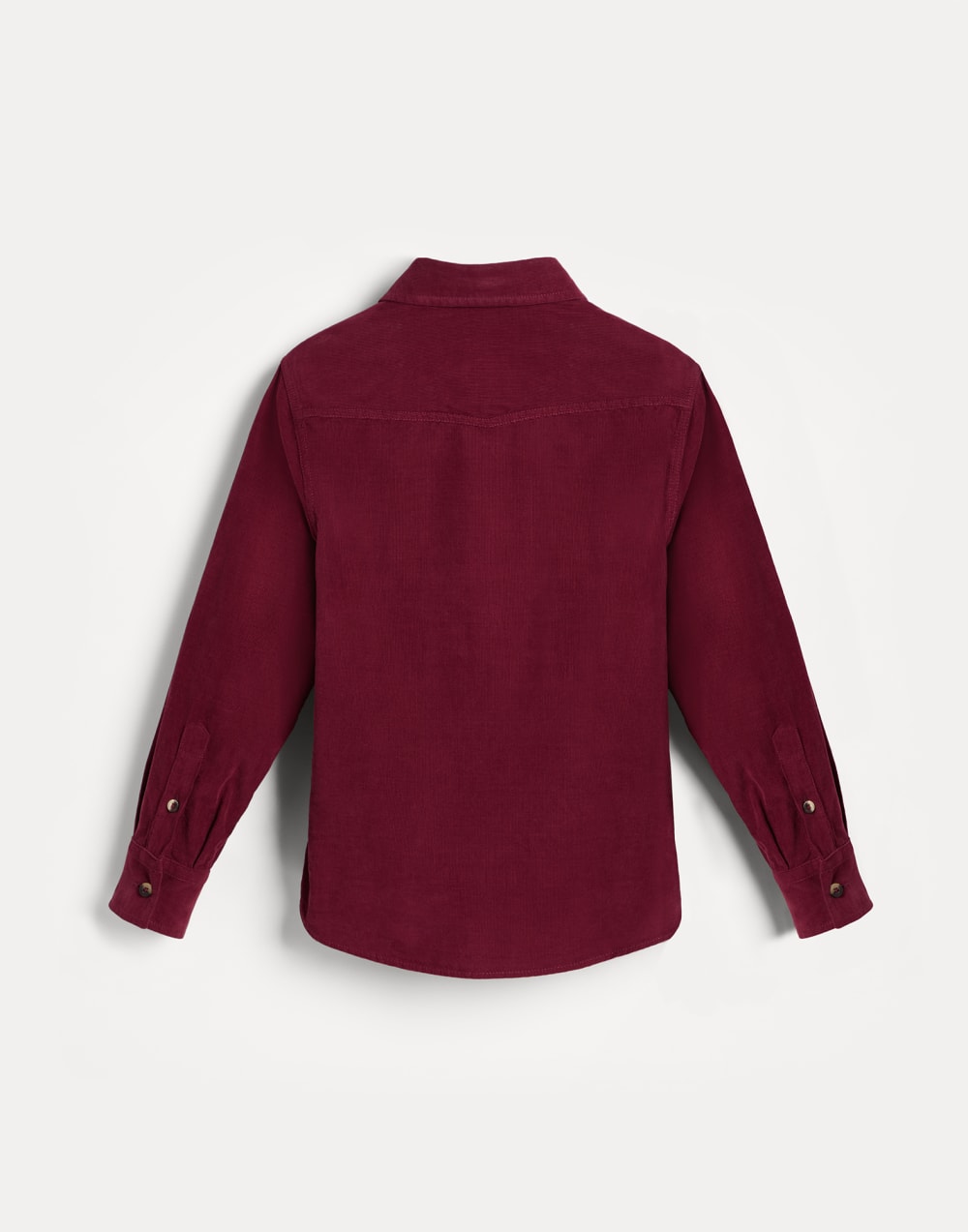 Corduroy shirt Burgundy Boys - Brunello Cucinelli