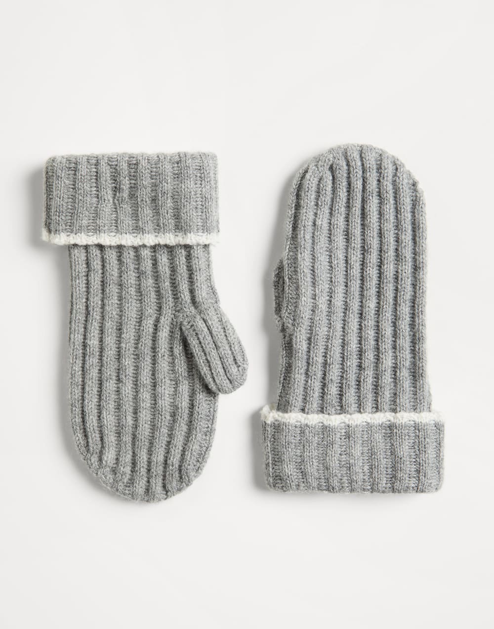 连指手套 灰色 女童 - Brunello Cucinelli