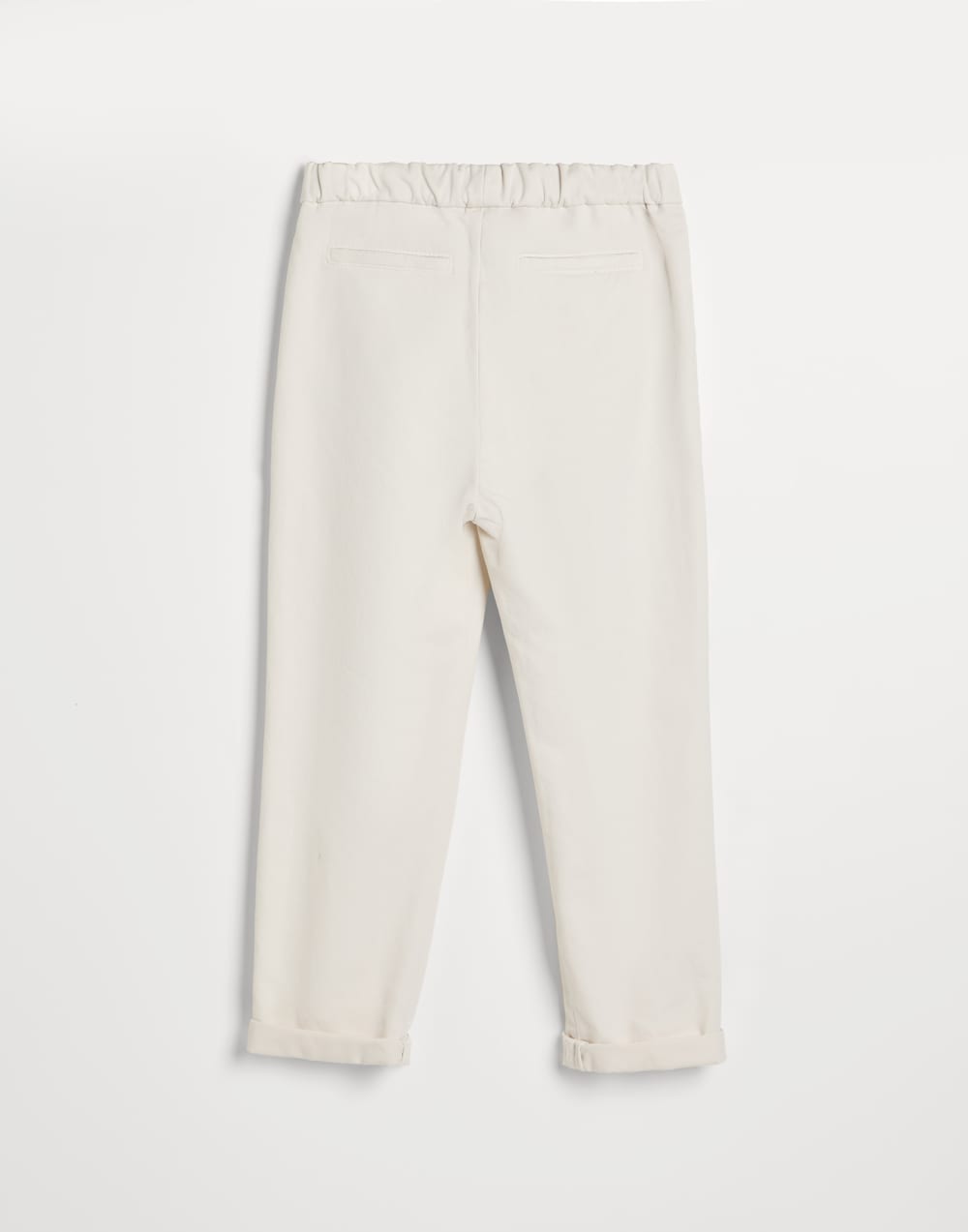 Gabardine trousers with drawstring Panama Boys - Brunello Cucinelli