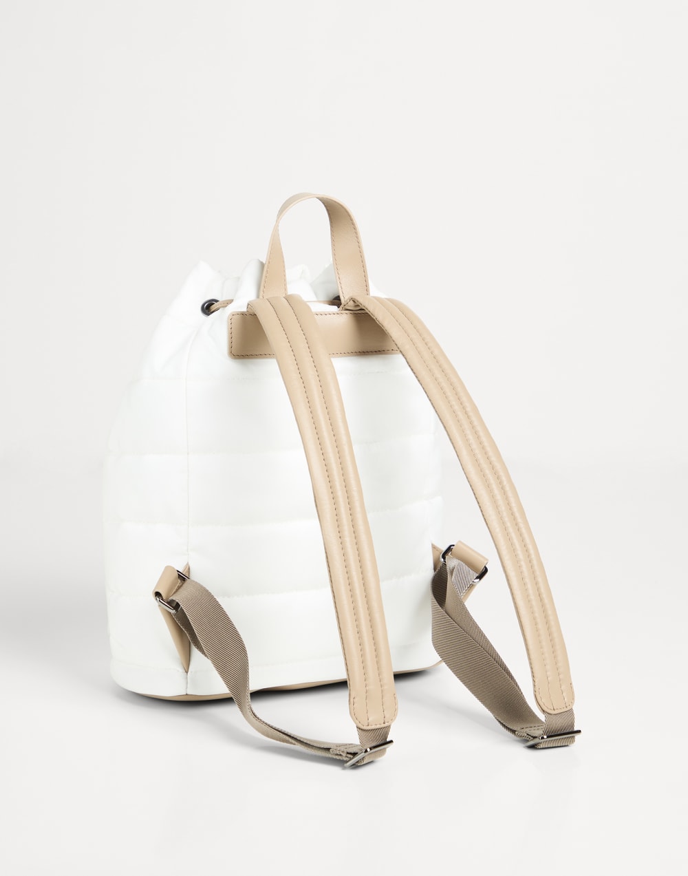 尼龙双肩包 白色 女童 - Brunello Cucinelli