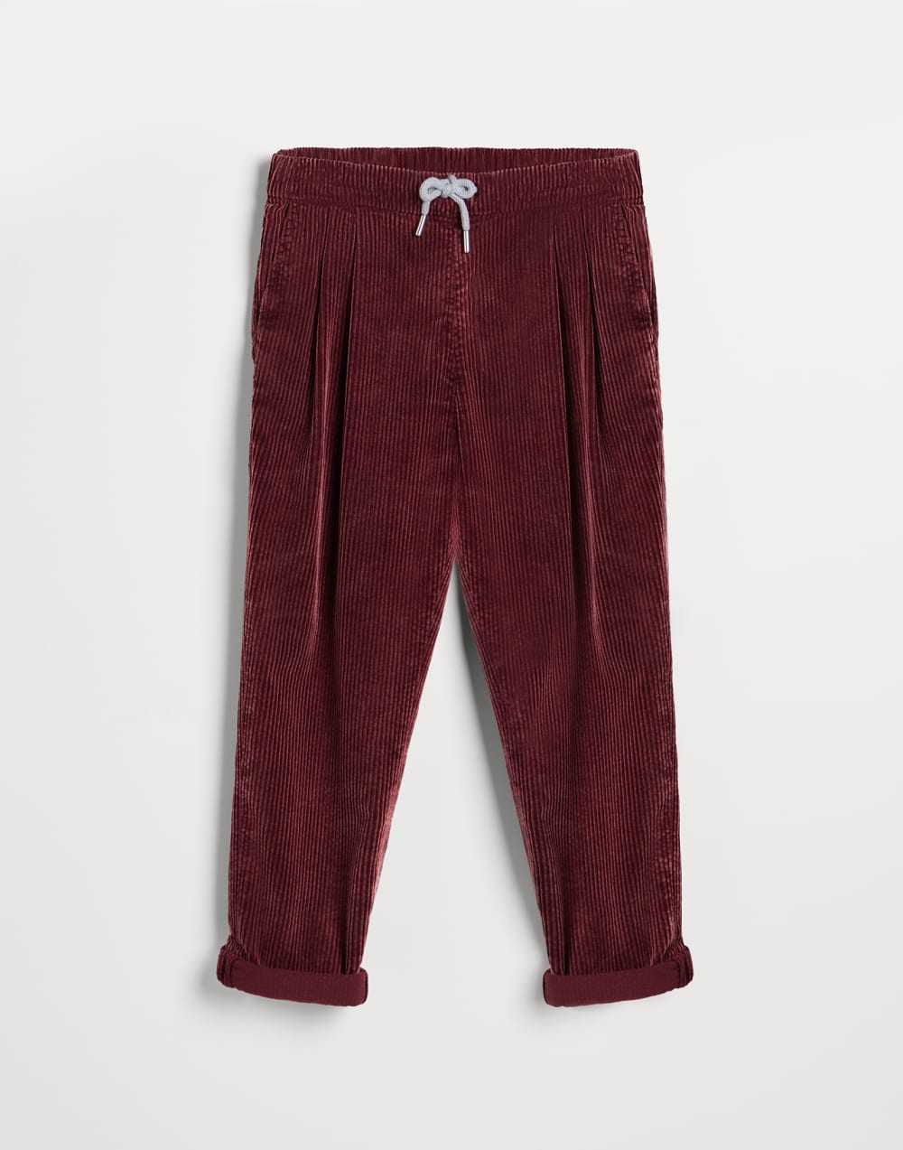 Corduroy trousers Amaranth Boys - Brunello Cucinelli