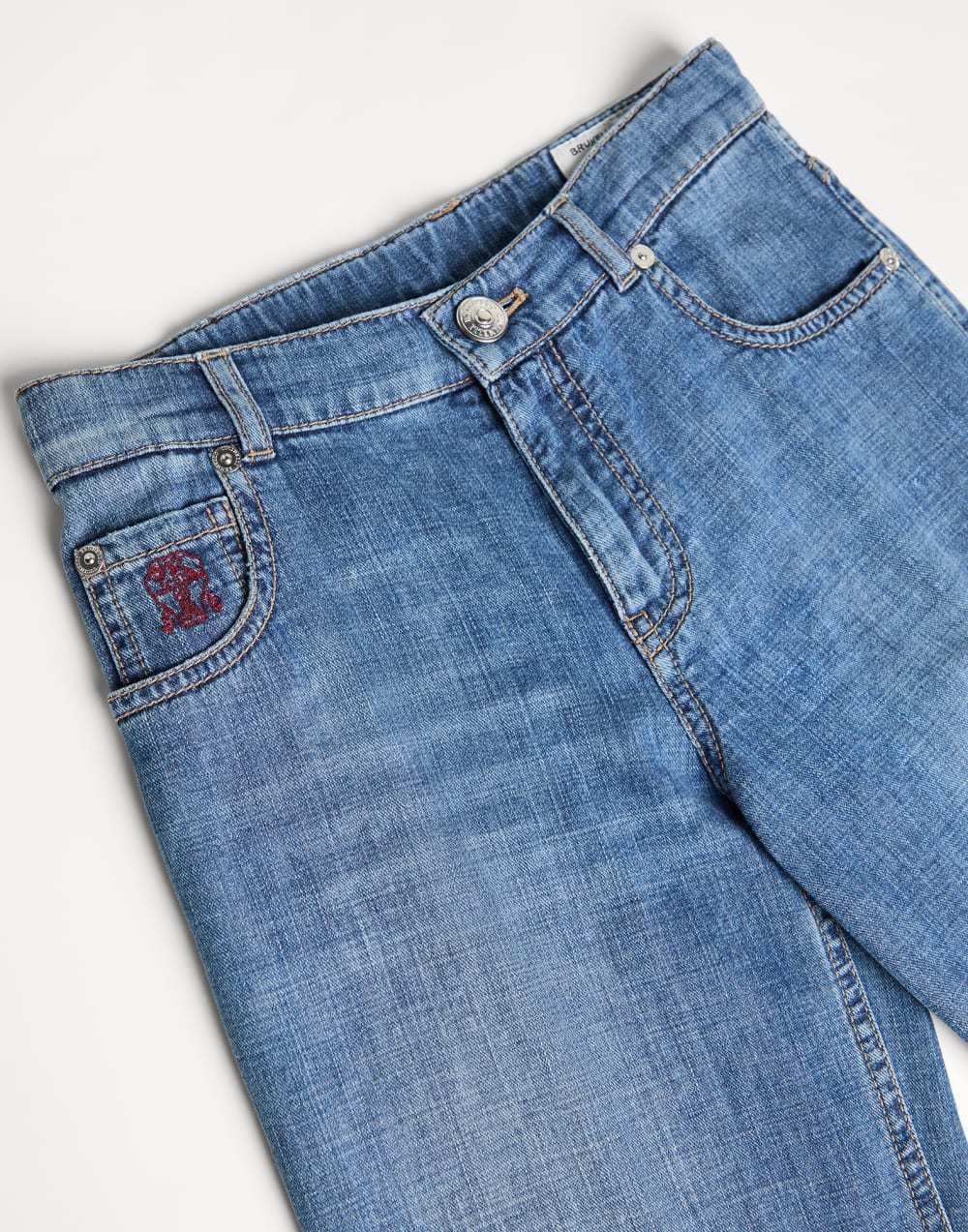 Baggy trousers Light Denim Boys - Brunello Cucinelli