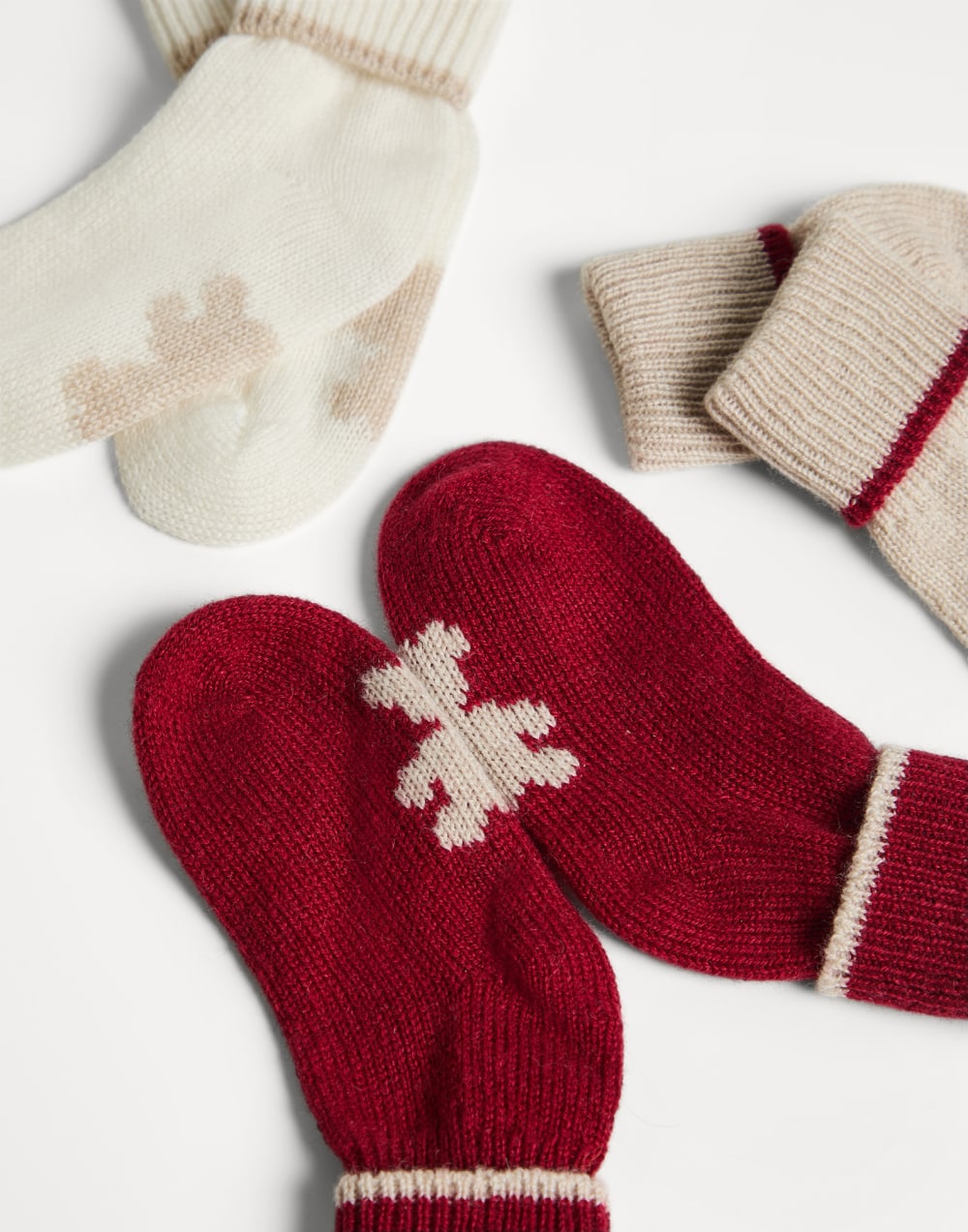 伯尼小熊幼童小袜子 米黄 幼童 - Brunello Cucinelli