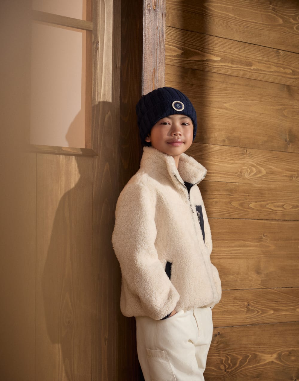 Long sleeve T-shirt Cobalt Boys - Brunello Cucinelli