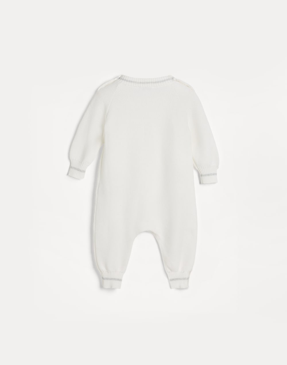 伯尼小熊幼童棉针织连体裤 巴拿马色 幼童 - Brunello Cucinelli