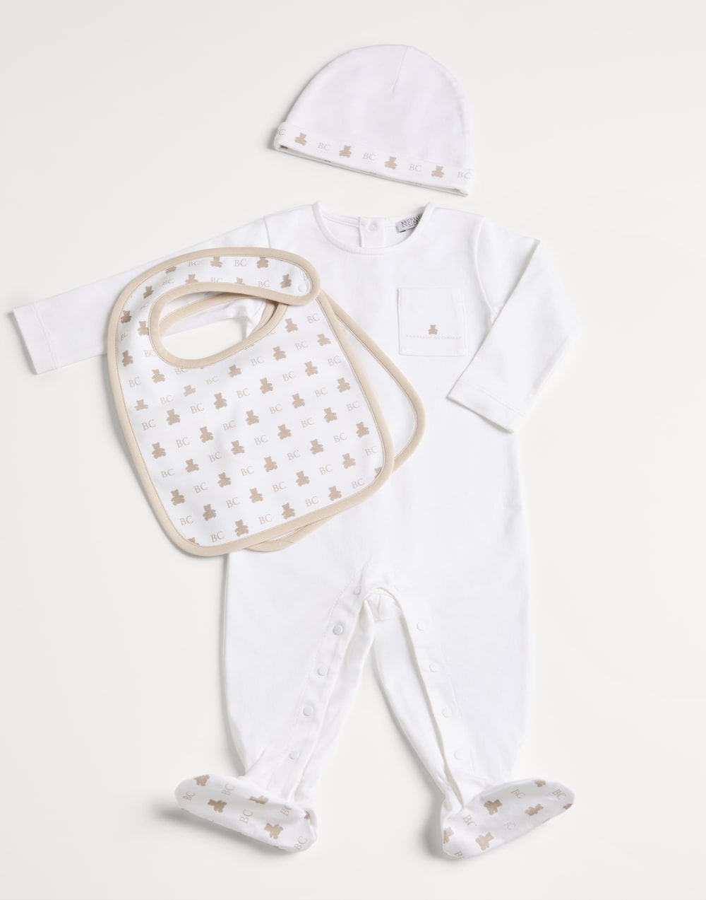 Baby set Beige Baby - Brunello Cucinelli