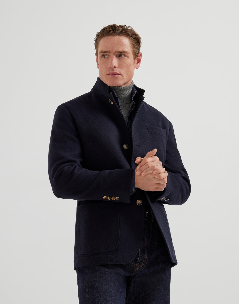 Blazer-style outerwear Night Man - Brunello Cucinelli