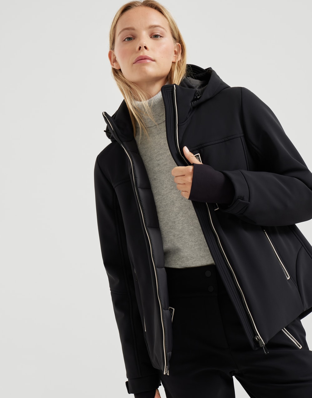 Mountain outerwear jacket Black Woman - Brunello Cucinelli