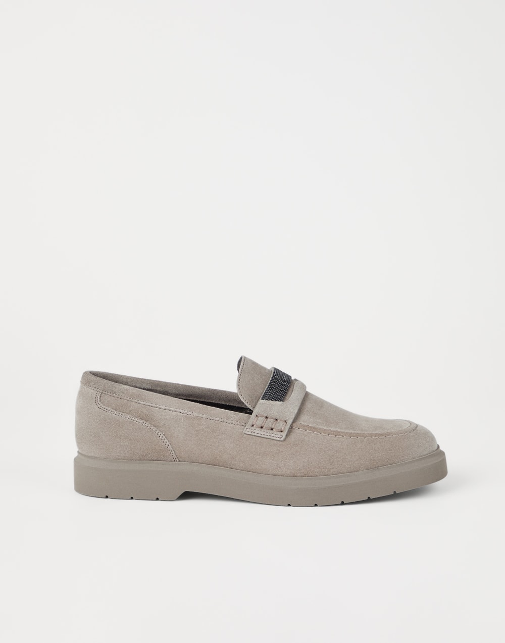 Penny loafers Light Grey Woman - Brunello Cucinelli