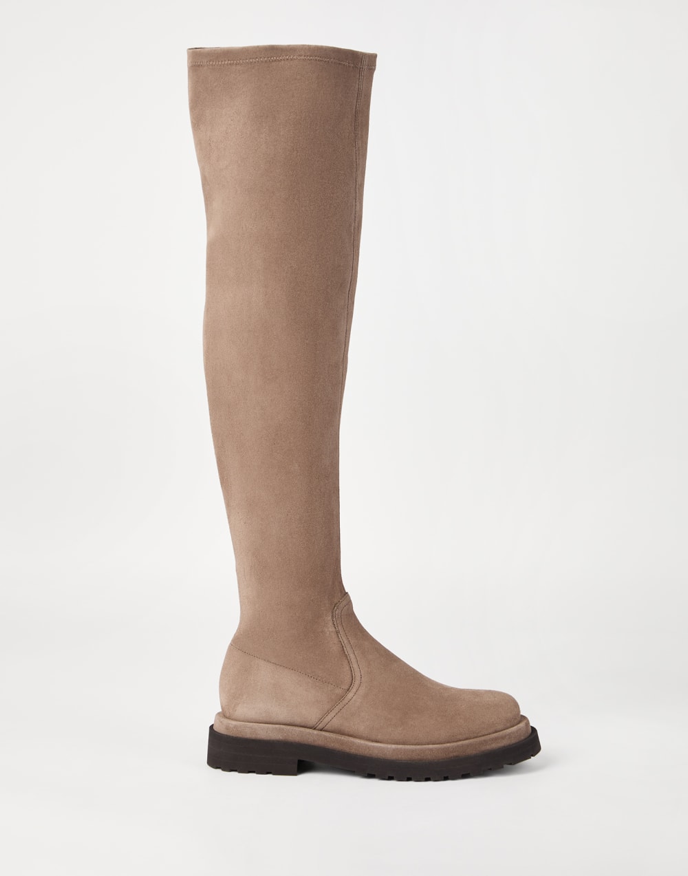 Over-the-Knee boots Brown Woman - Brunello Cucinelli