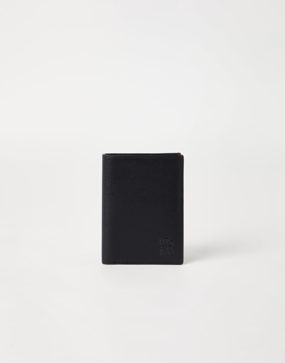 Capretta passport holder Black Man - Brunello Cucinelli