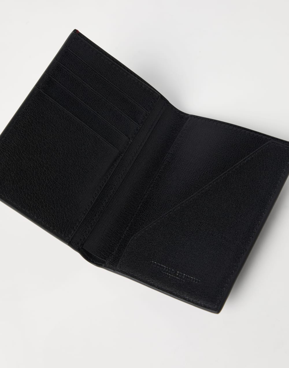 Capretta passport holder Black Man - Brunello Cucinelli
