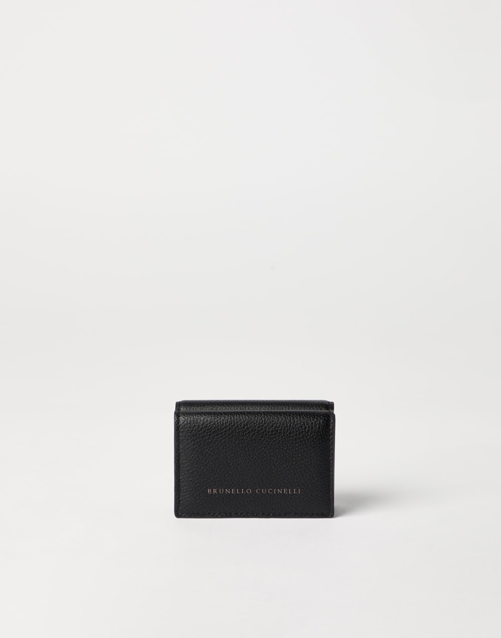 Leather trifold wallet Black Woman - Brunello Cucinelli
